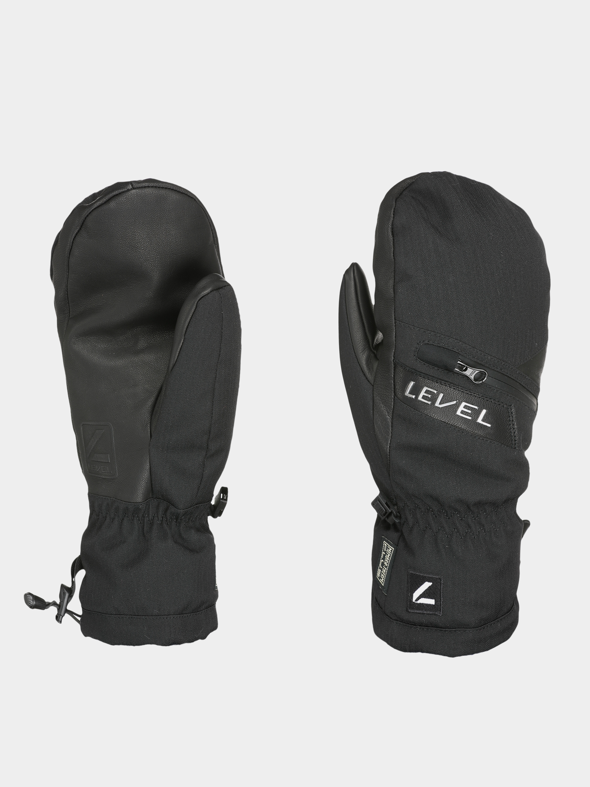 Level Switchback Mitt Gloves (black)