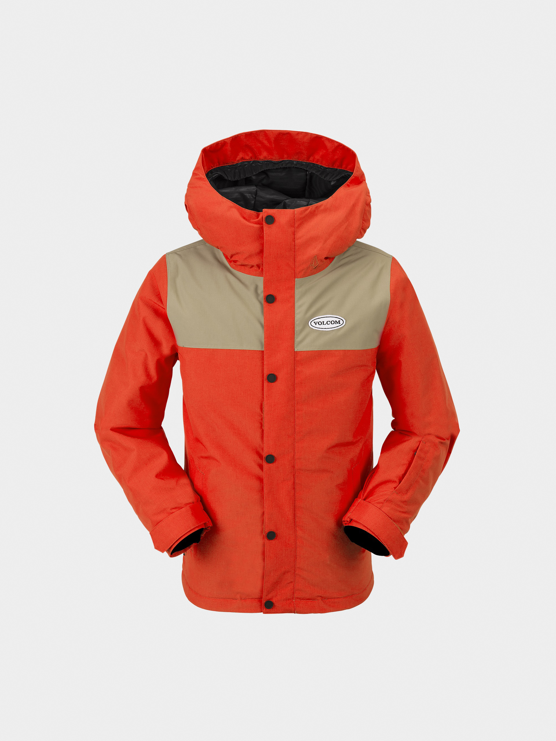 Volcom Stone.91 Ins JR Snowboardjacke (orange shock)