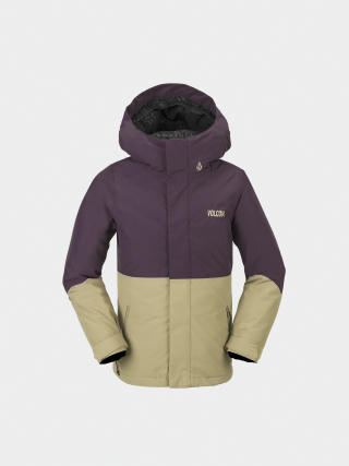Volcom Sass'N'Fras Ins JR Snowboard jacket (blackberry)
