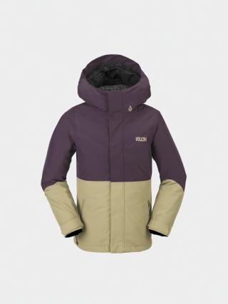 Volcom Sass'N'Fras Ins JR Snowboardjacke (blackberry)