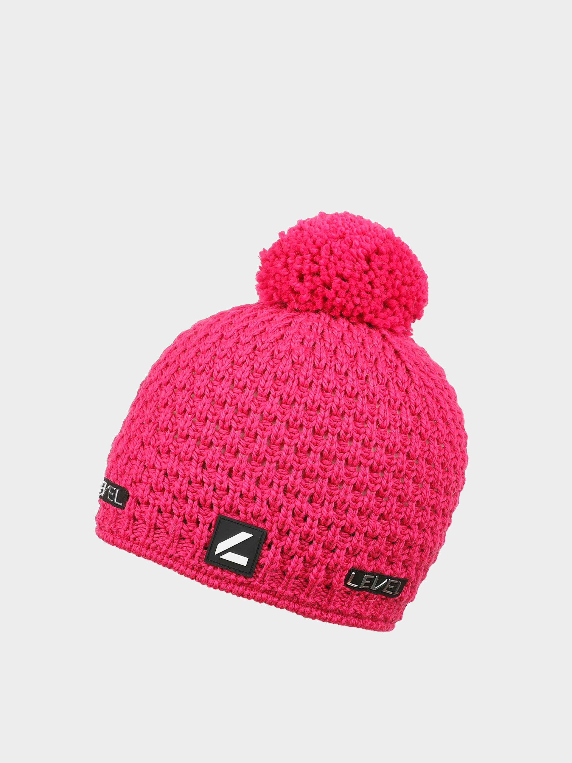 Level Icon Beanie (fucsia)