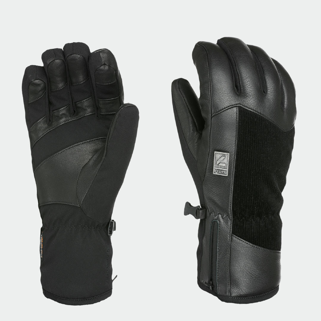 Level Peak Gloves (pk black)