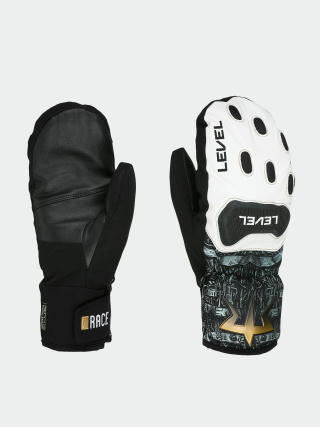 Level Race Replica Mitt Gloves (pk white)