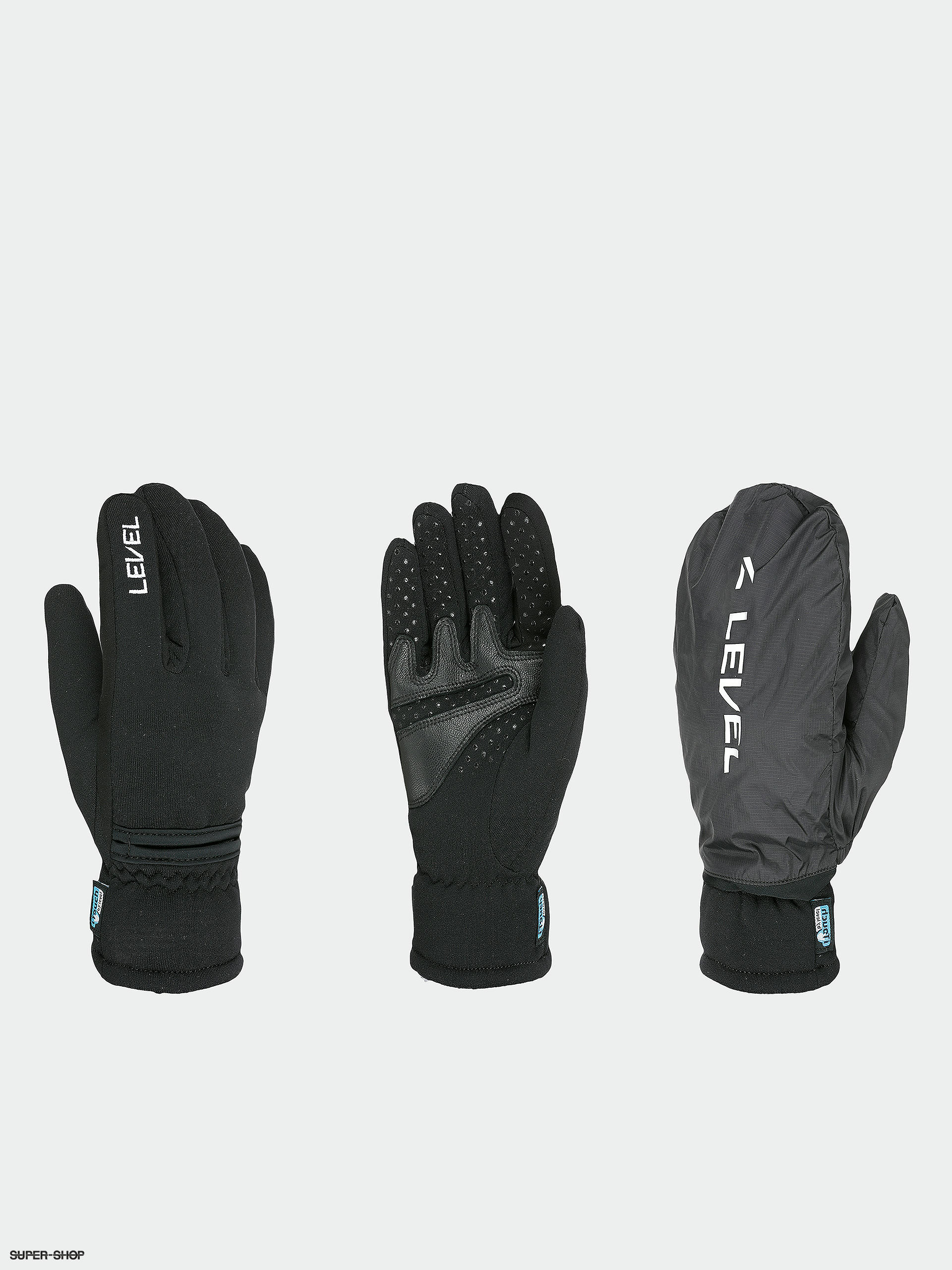 Burton Hi Five Mitten Gloves tetra orange true black