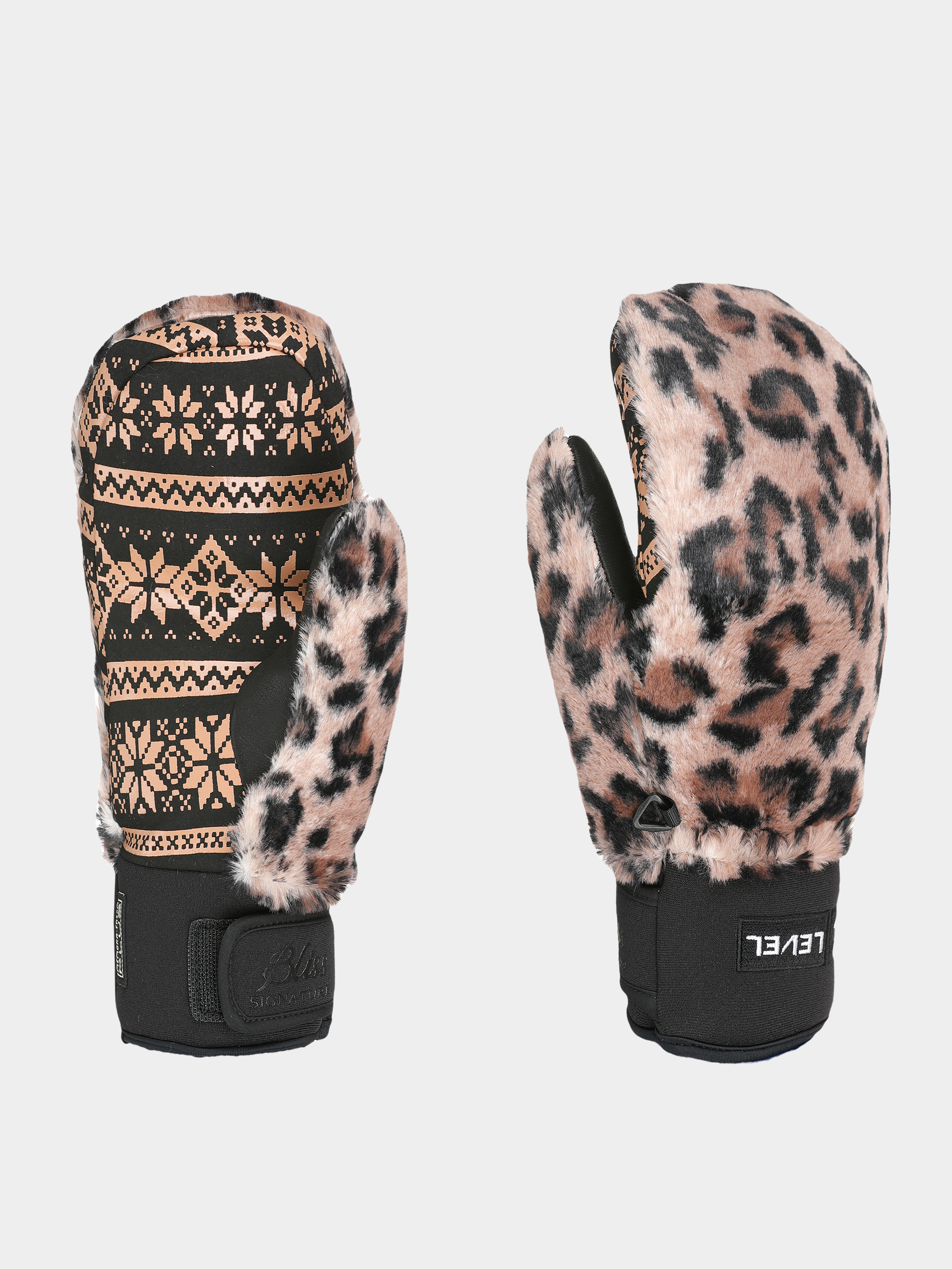 Level Siberian Mitt Handschuhe Wmn (pk brown)