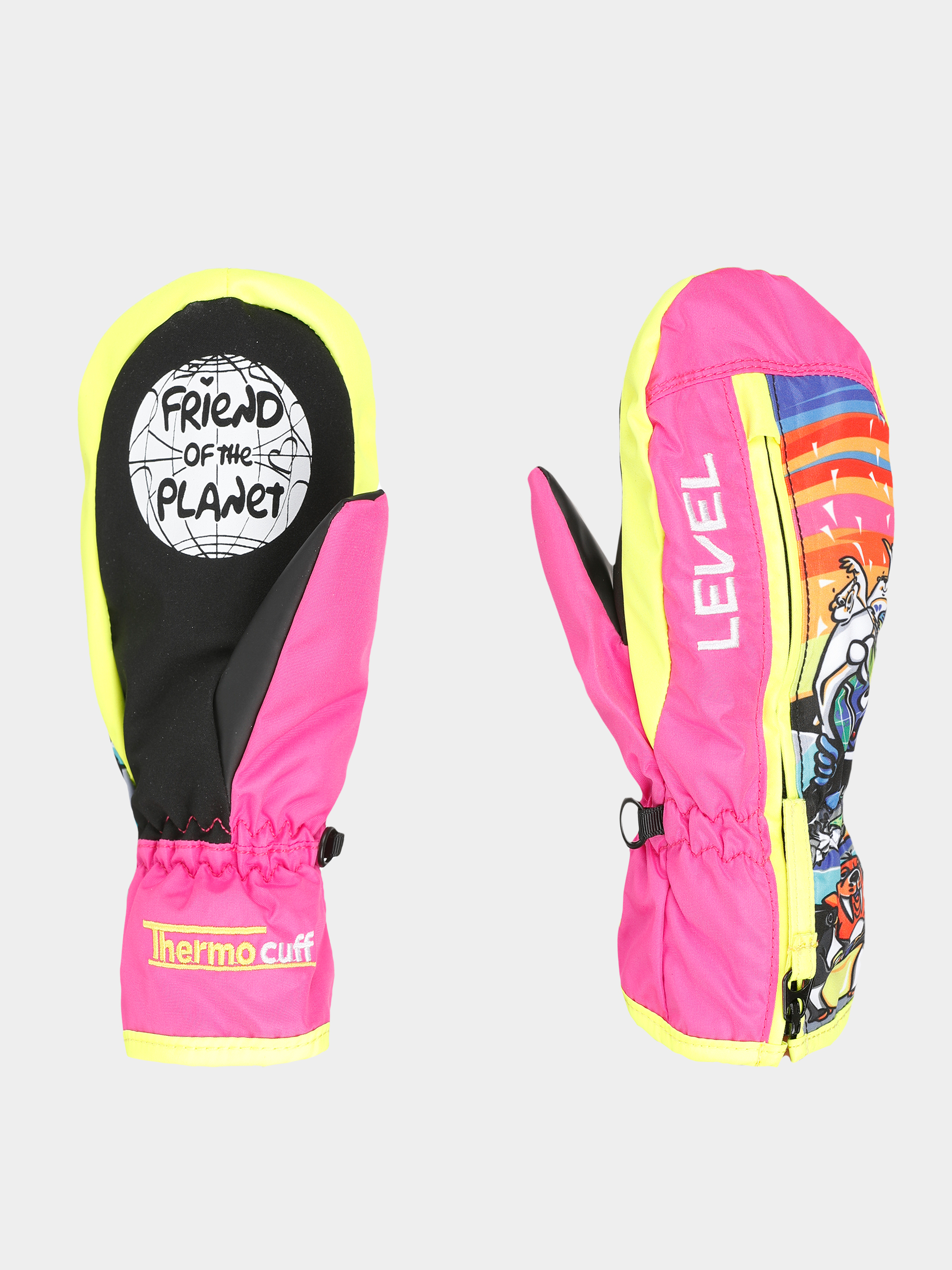 Level Dudy JR Handschuhe (fucsia)