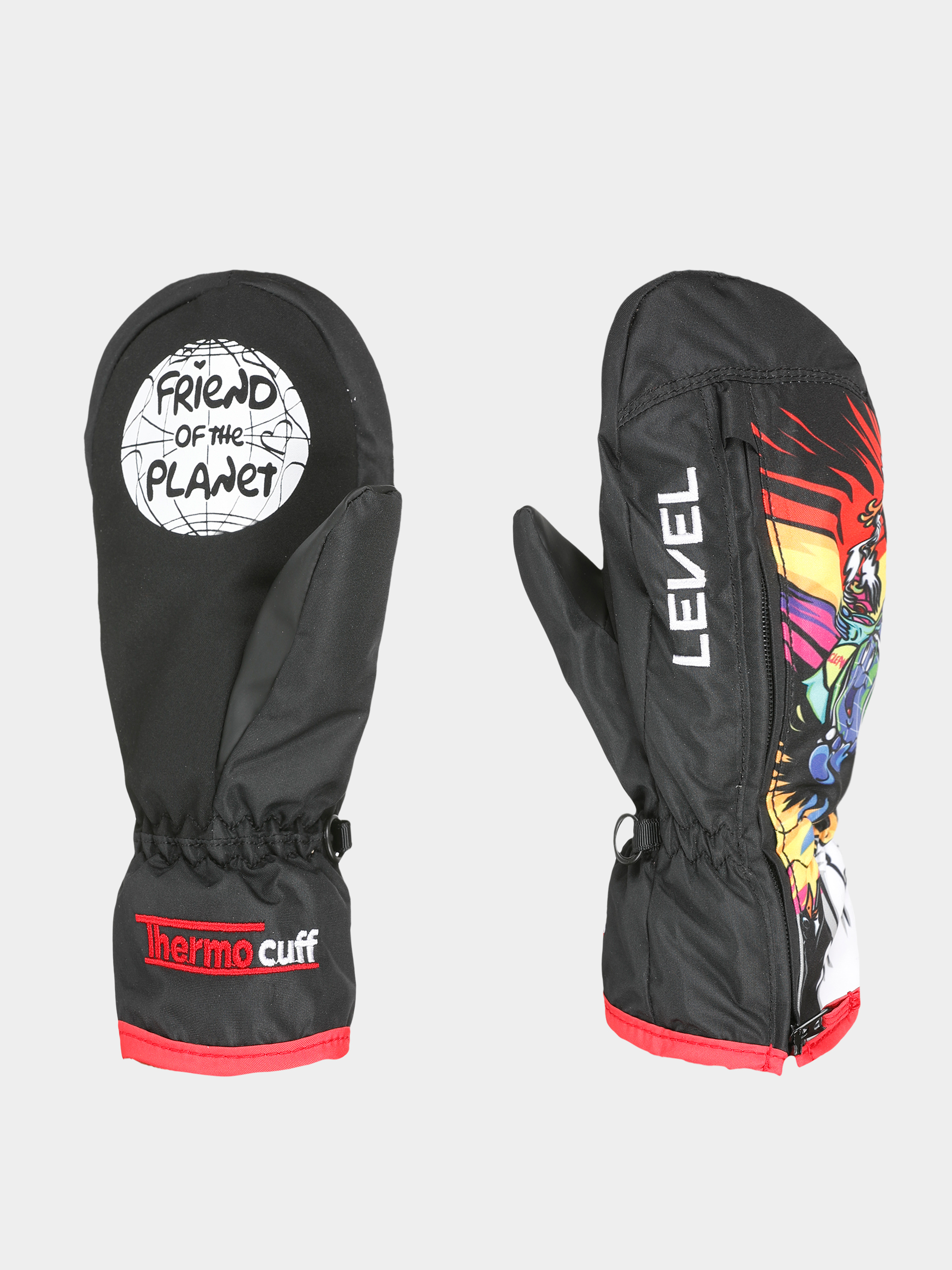Level Dudy JR Gloves (pk black)