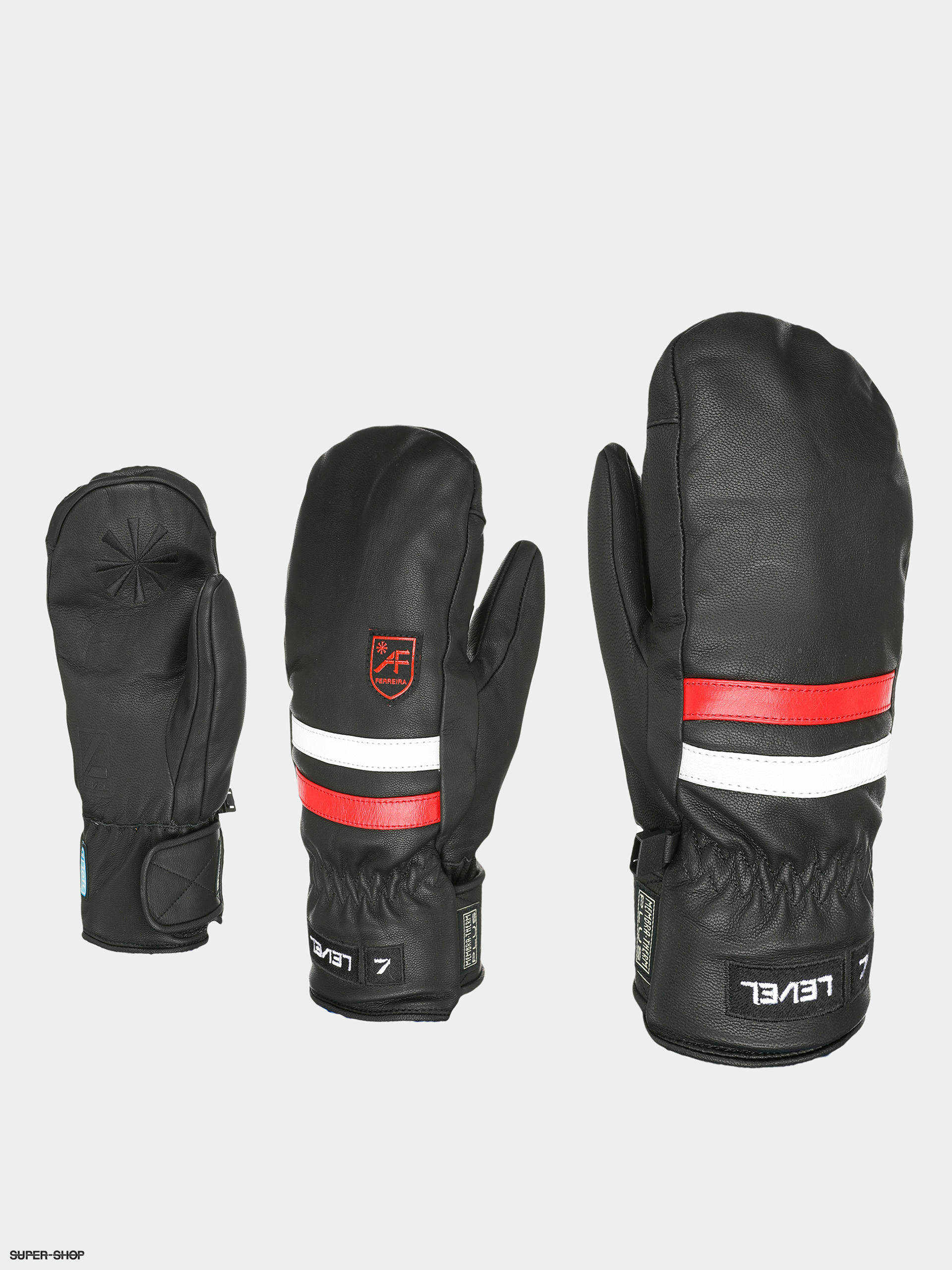 Burton Treeline Mitten Gloves true black