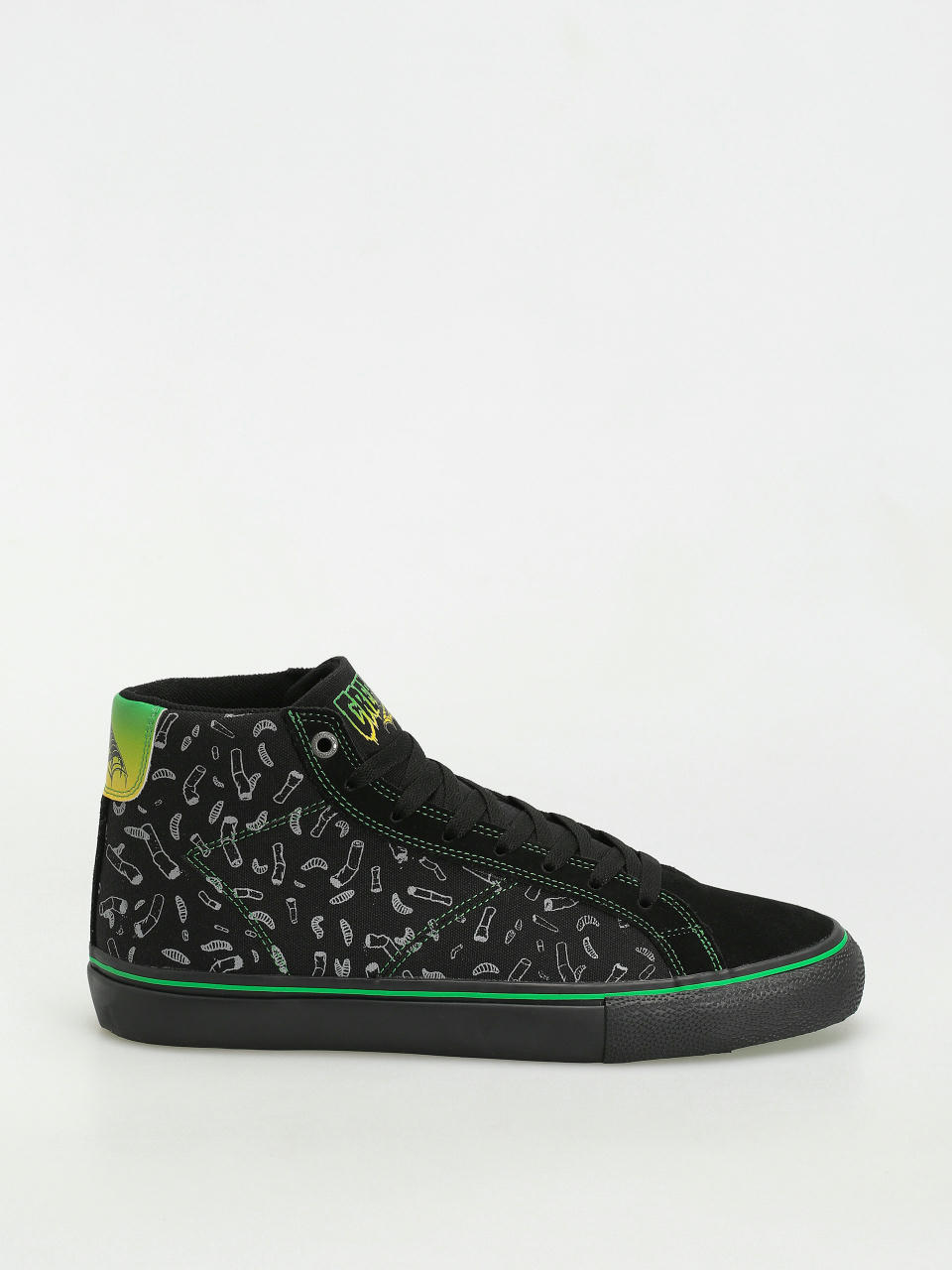 Emerica Omen Hi X Creature Schuhe (black/black)