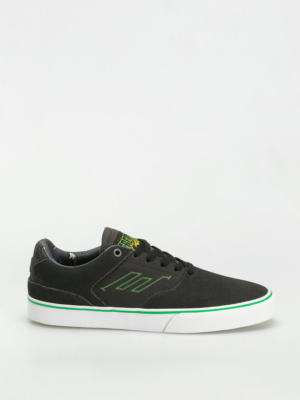 Emerica The Low Vulc X Creature Shoes (charcoal)