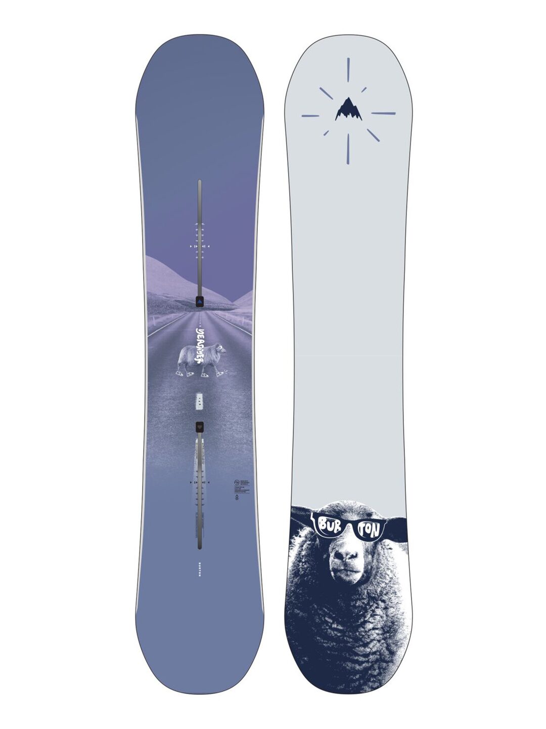 Womens Burton Yeasayer Flying V Snowboard 