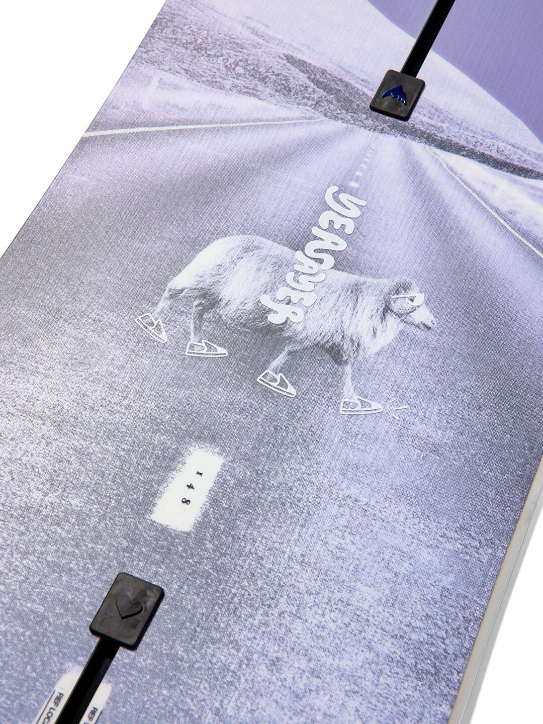 Damen Burton Yeasayer Flying V Snowboard 