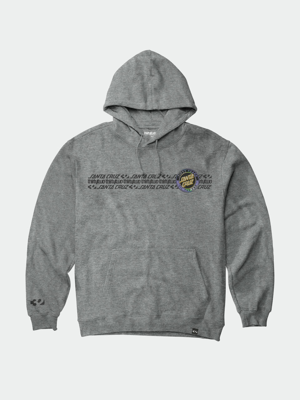 ThirtyTwo 32 X Santa Cruz HD Active sweatshirt (grey/heather)