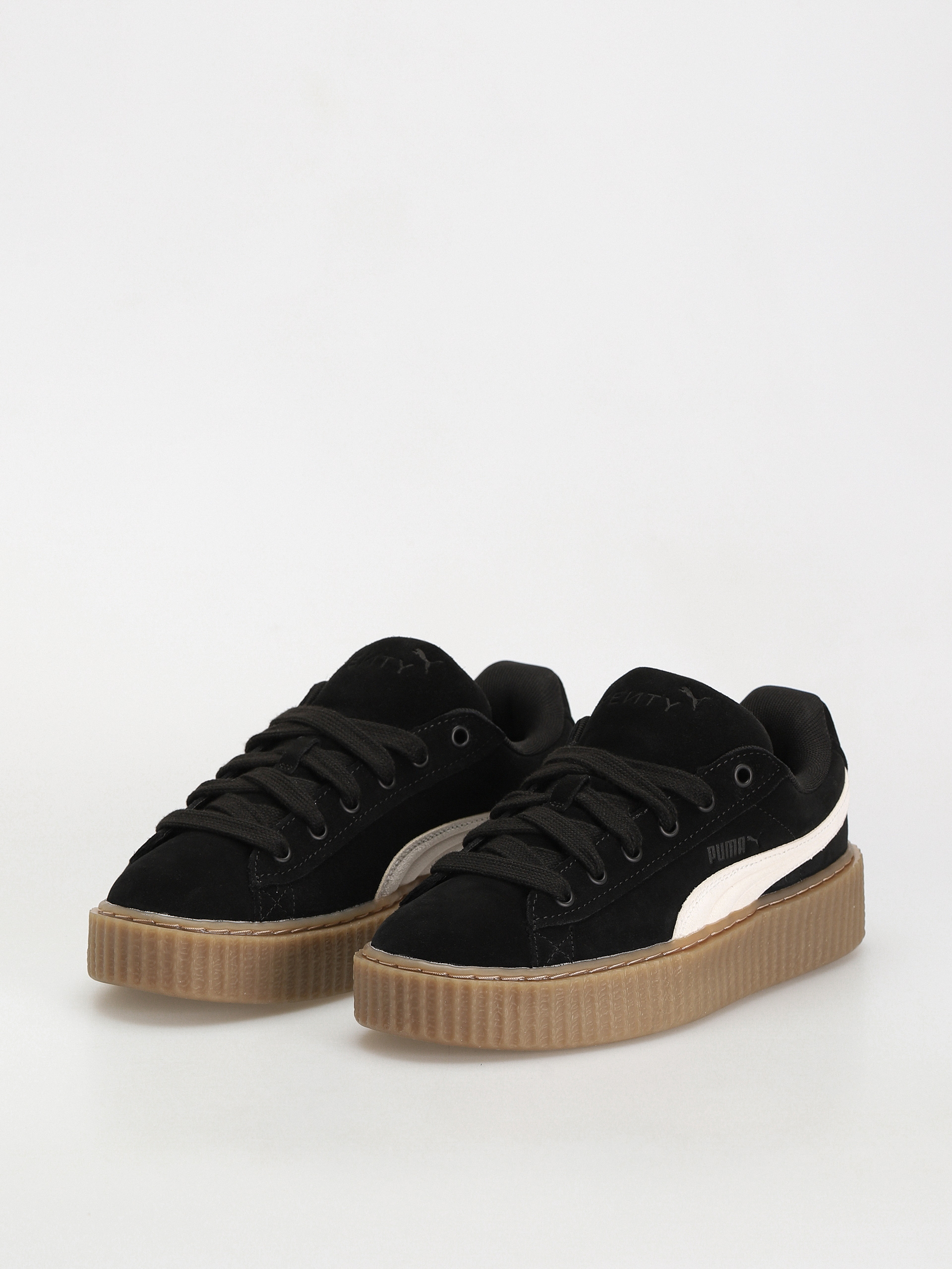Puma X Fenty Creeper Fenty Shoes (black warm white gum)