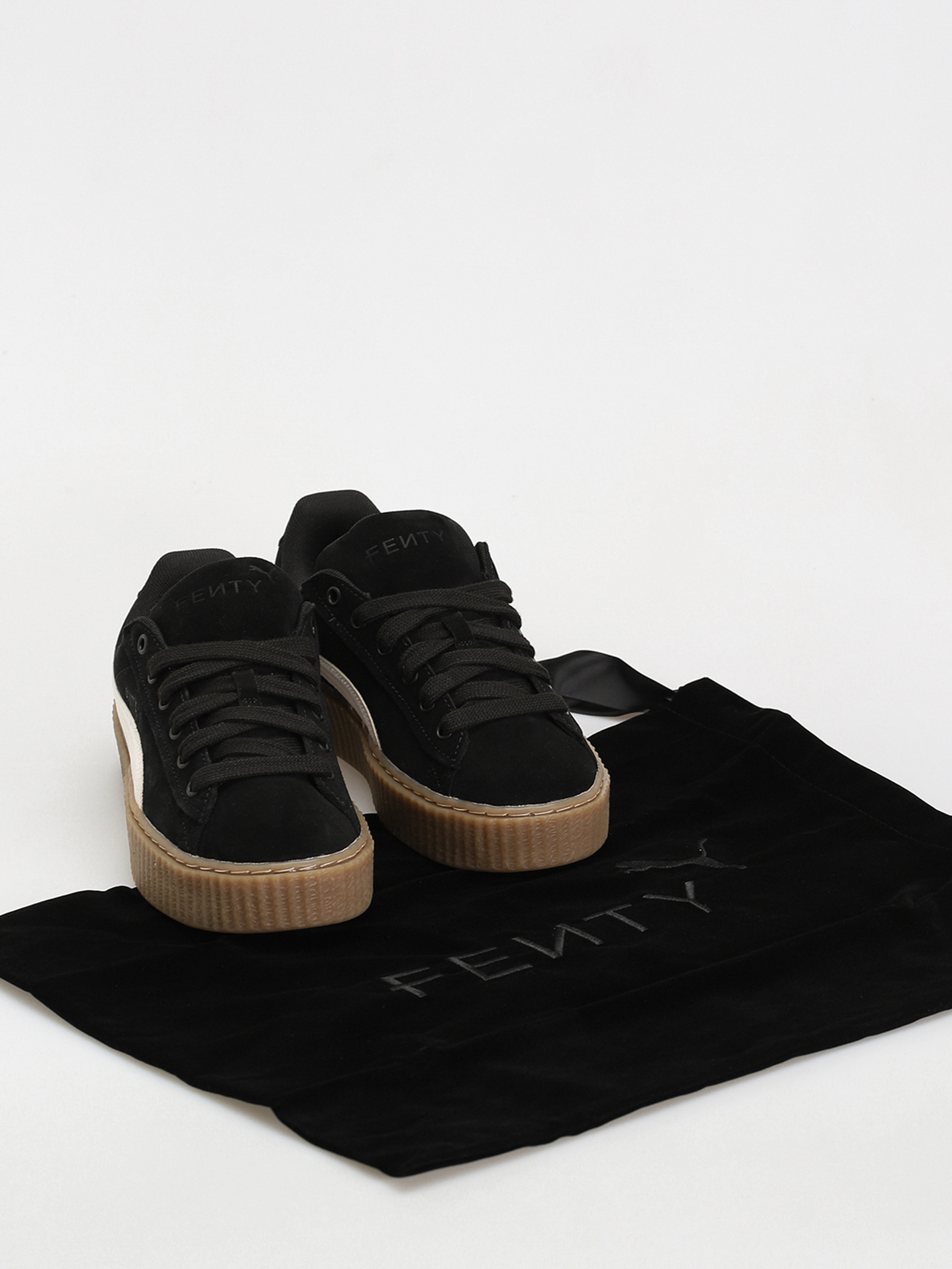 Puma X Fenty Creeper Fenty Shoes black black warm white gum