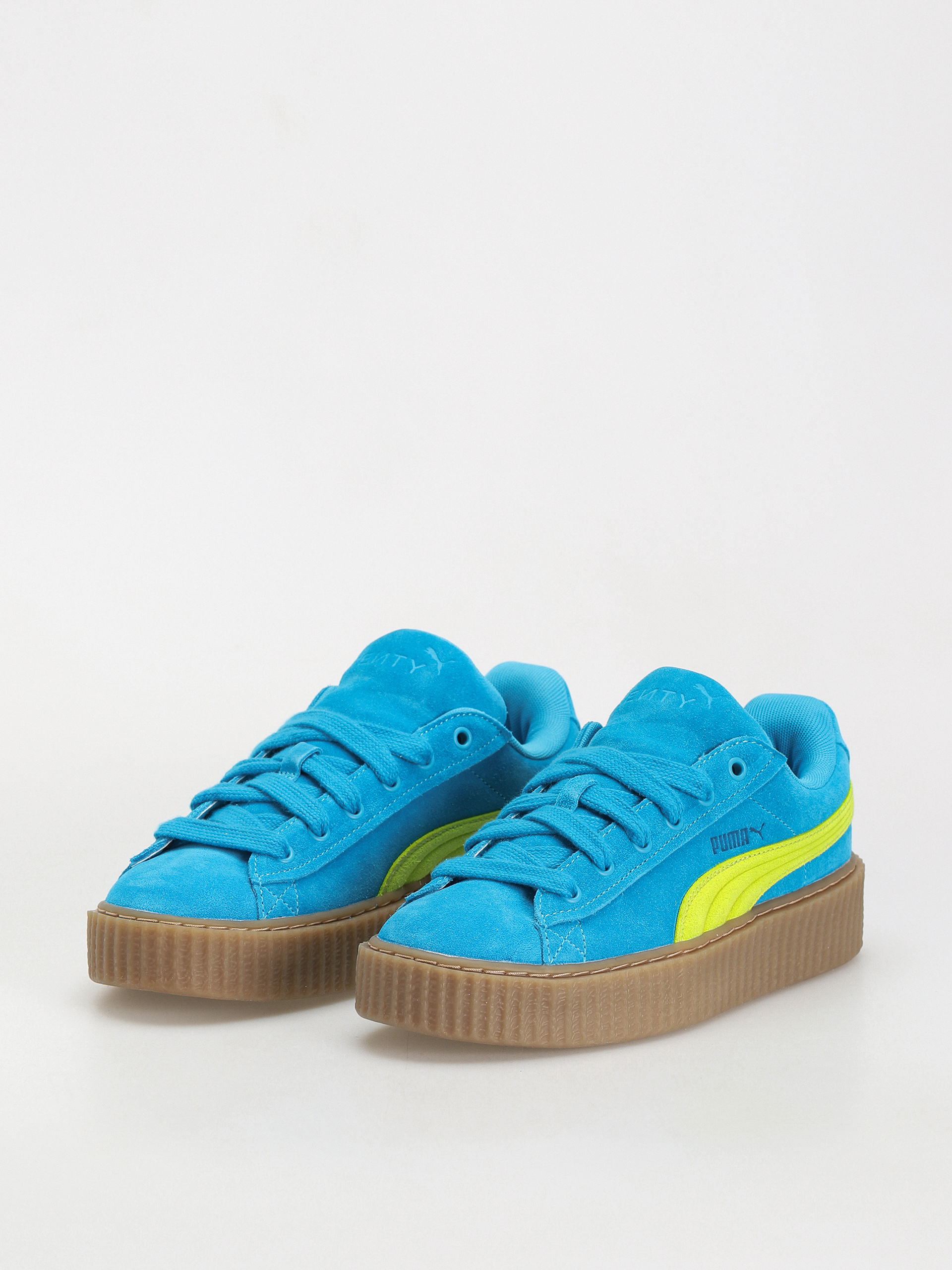 Puma X Fenty Creeper Fenty Speed Shoes (blue lime pow gum)