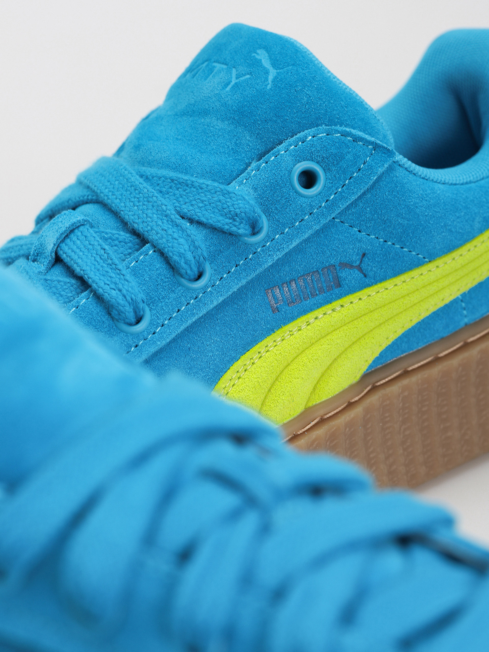 Puma X Fenty Creeper Fenty Speed Shoes (blue lime pow gum)