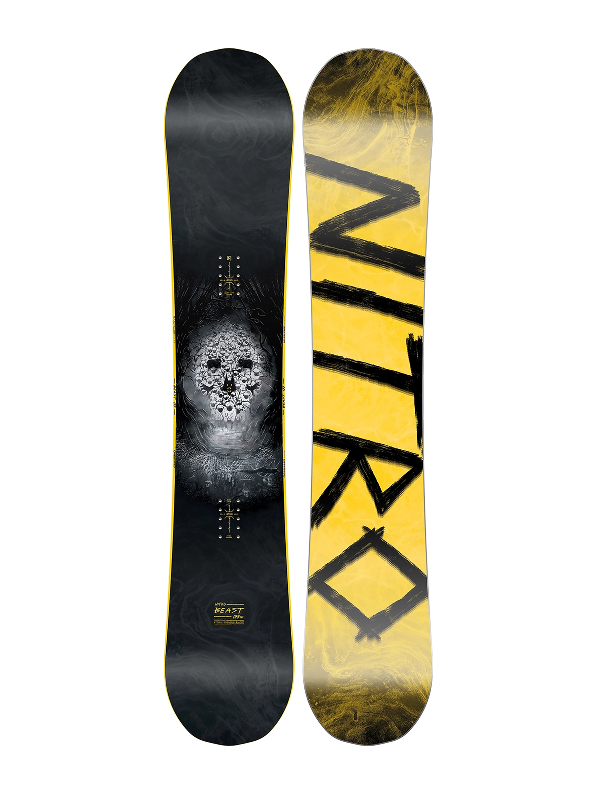 Mens Nitro Beast Snowboard 