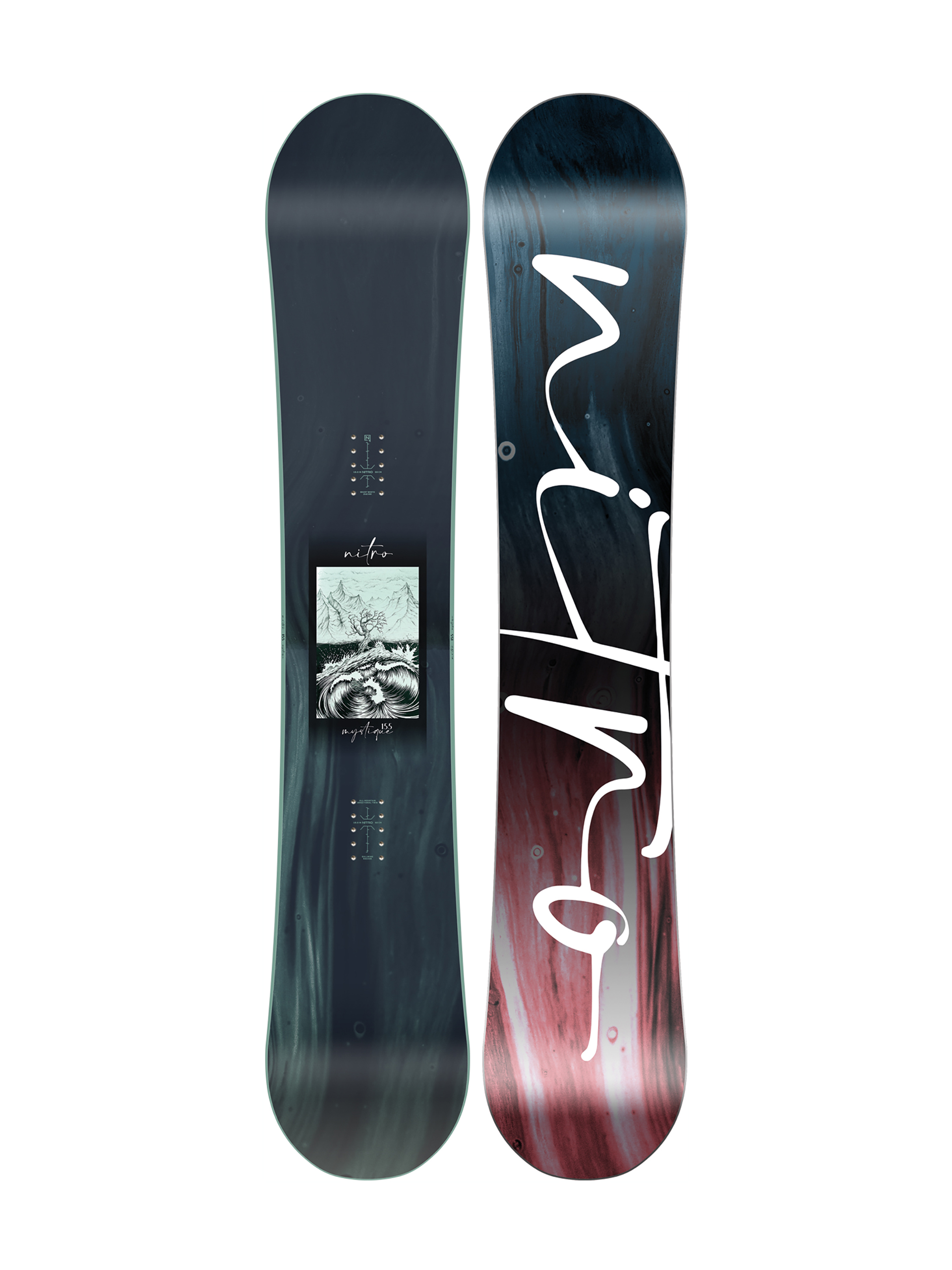 Nitro Mystique Snowboard Wmn Mehrfarbig
