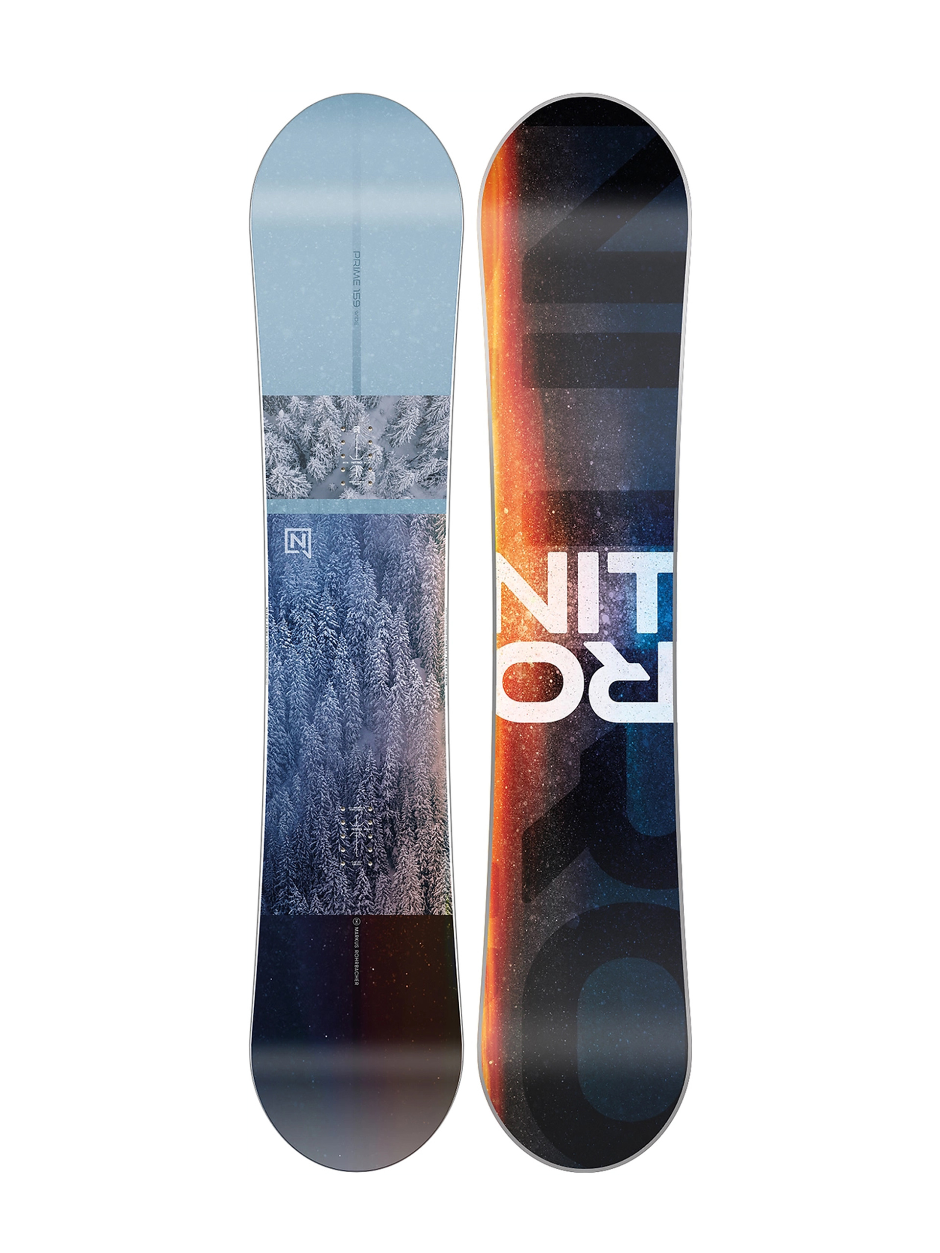 Mens Nitro Prime View Snowboard 