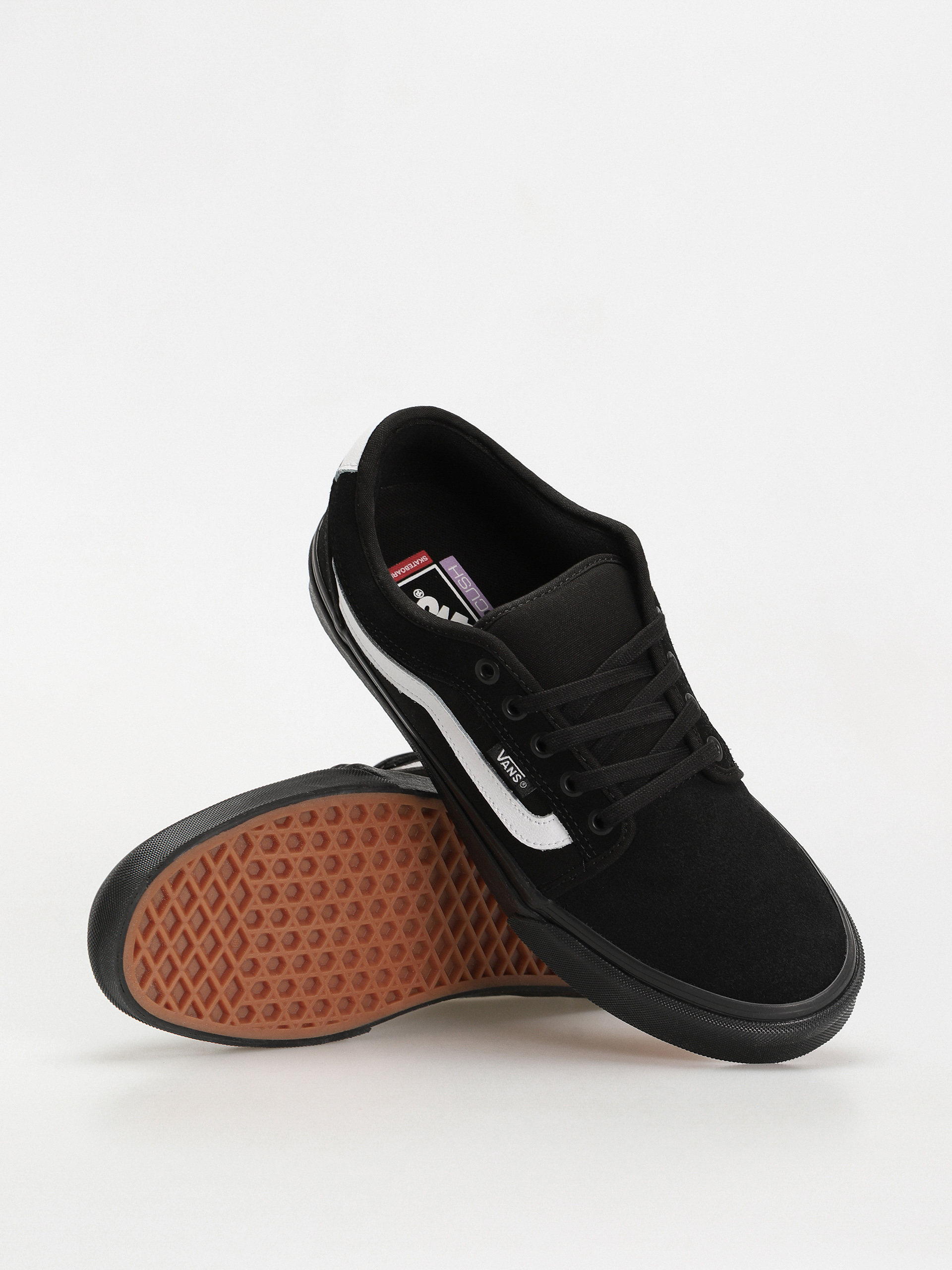 Vans Chukka Low Sidestripe Schuhe (black/black/white)