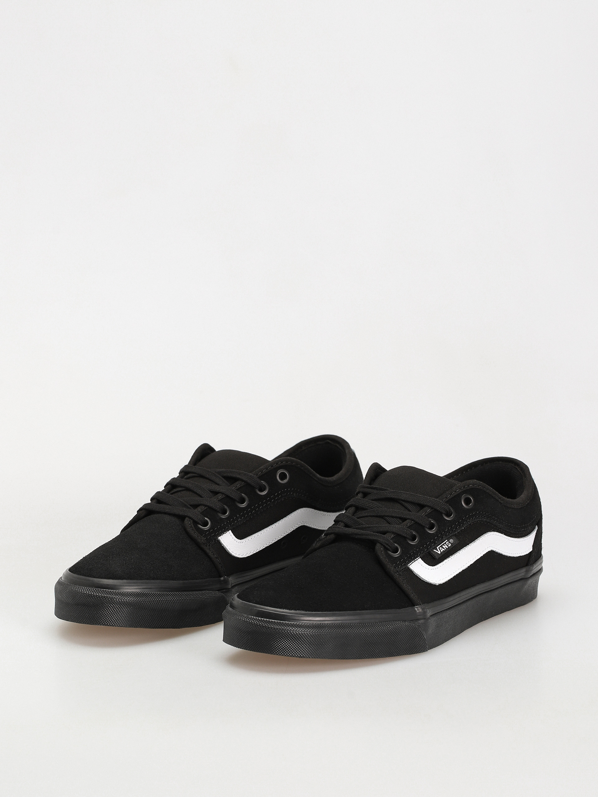 Vans Chukka Low Sidestripe Shoes (black/black/white)