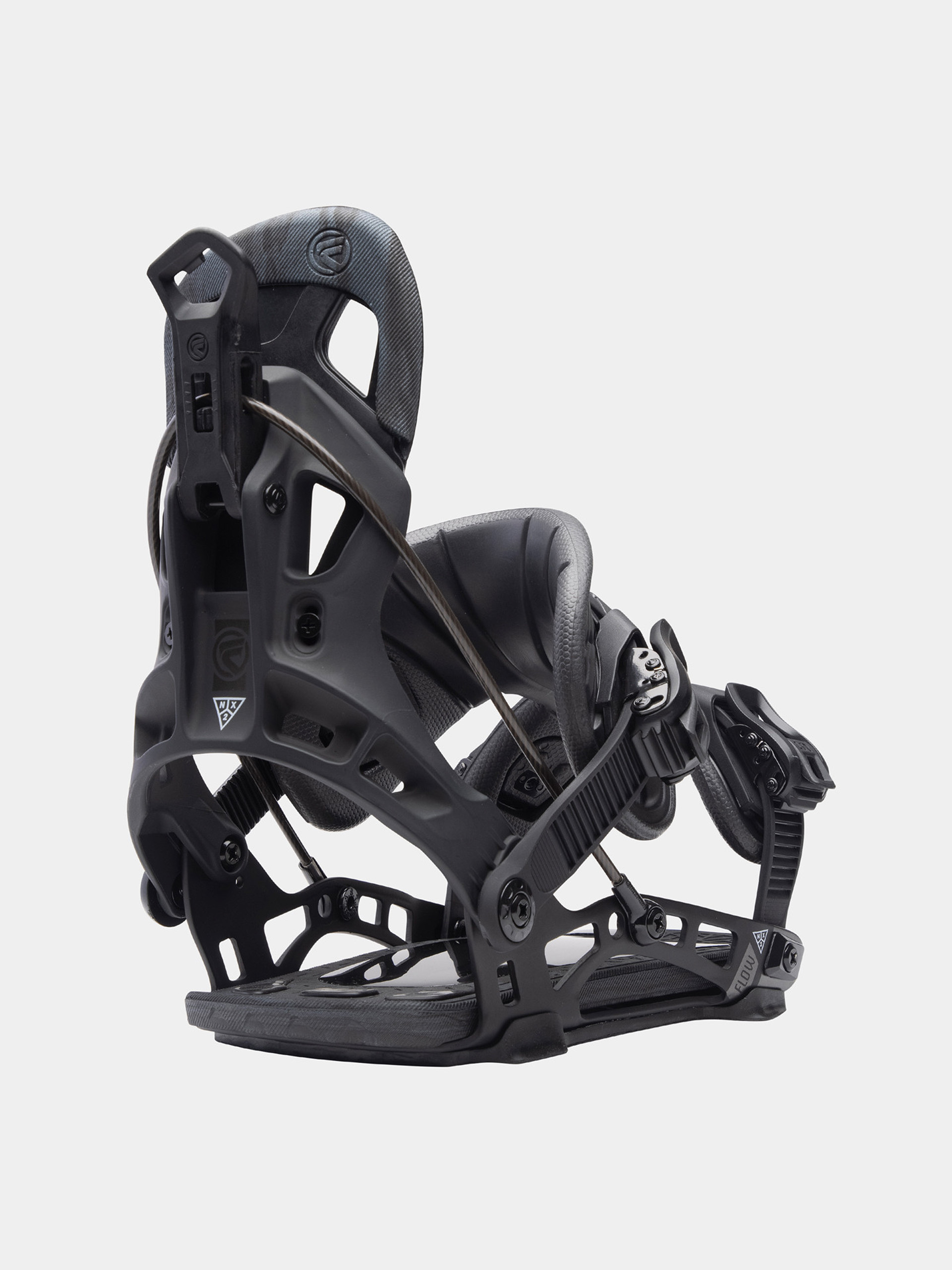 Flow Nx2 Snowboard bindings - black (black)