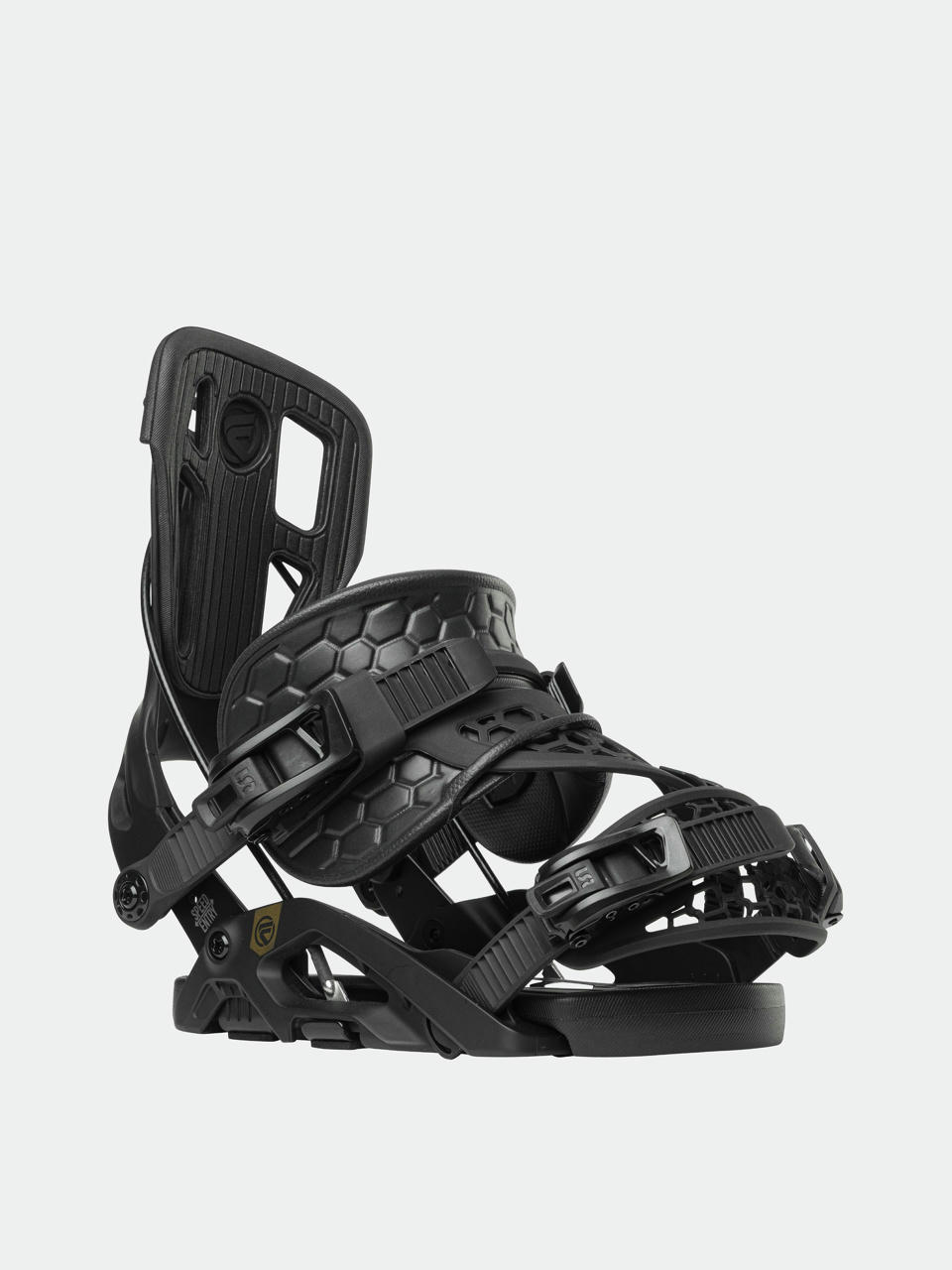 Mens Flow Fuse Hybrid Snowboard bindings (black)