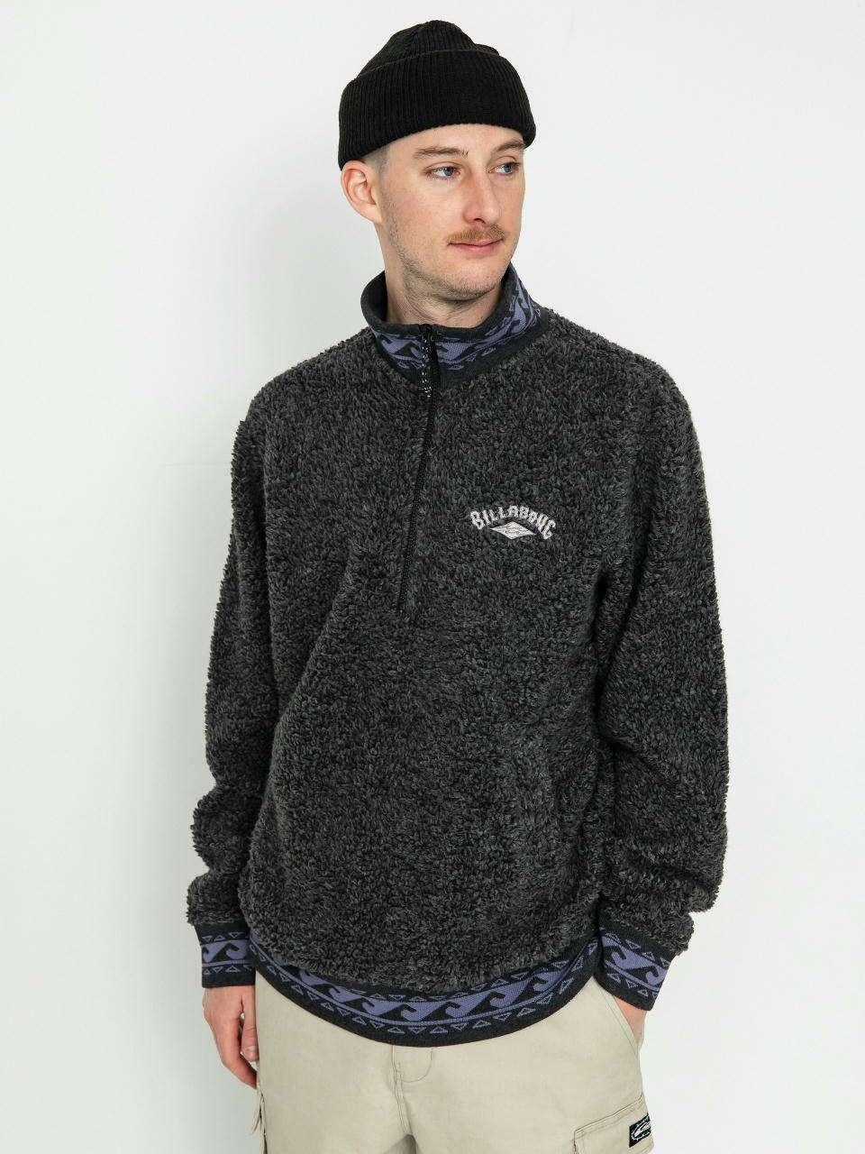 Billabong Boundary Bunyip Fleecejacke (black heather)