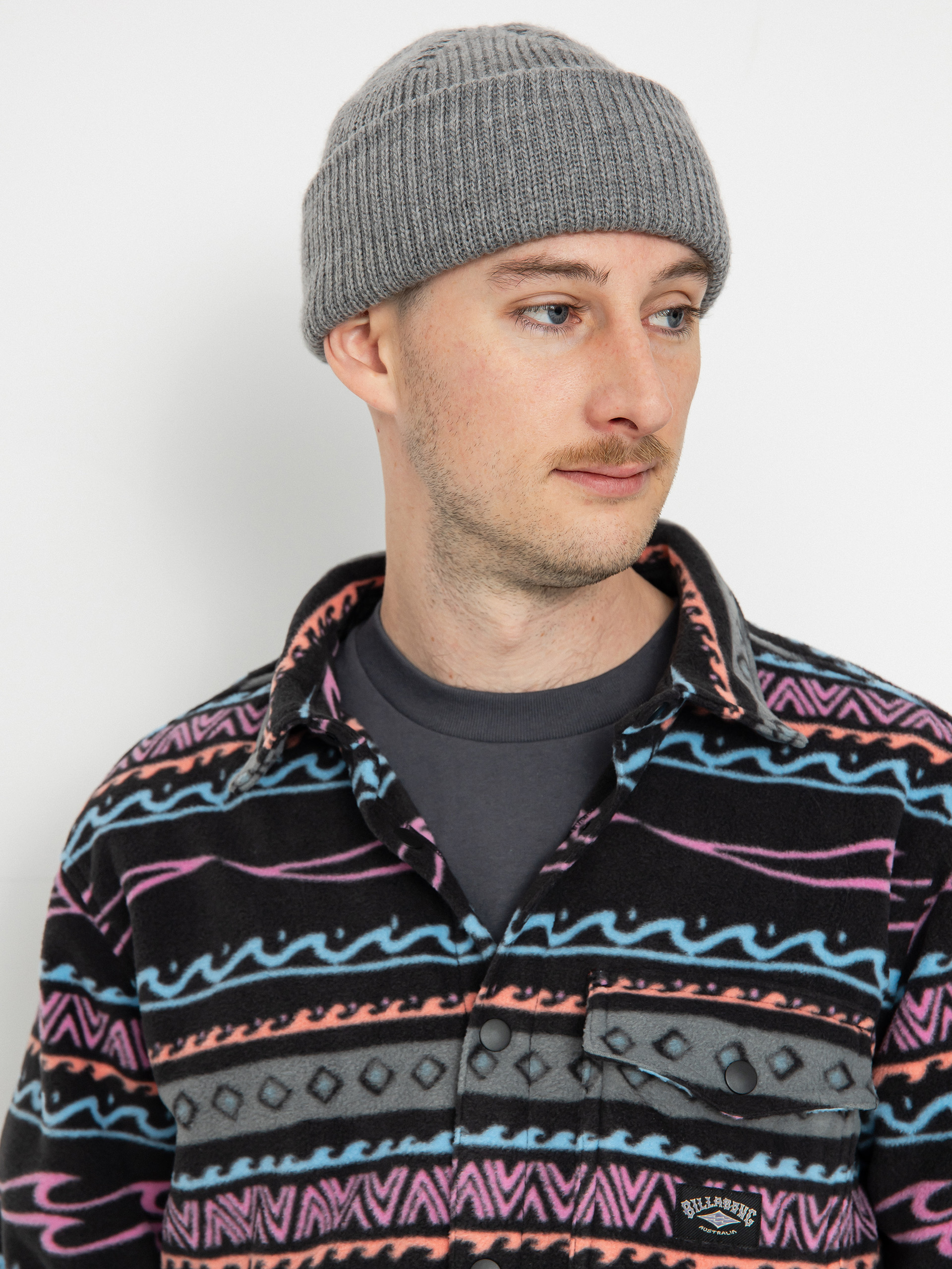 Billabong Furnace Flannel Shirt (purple ash)