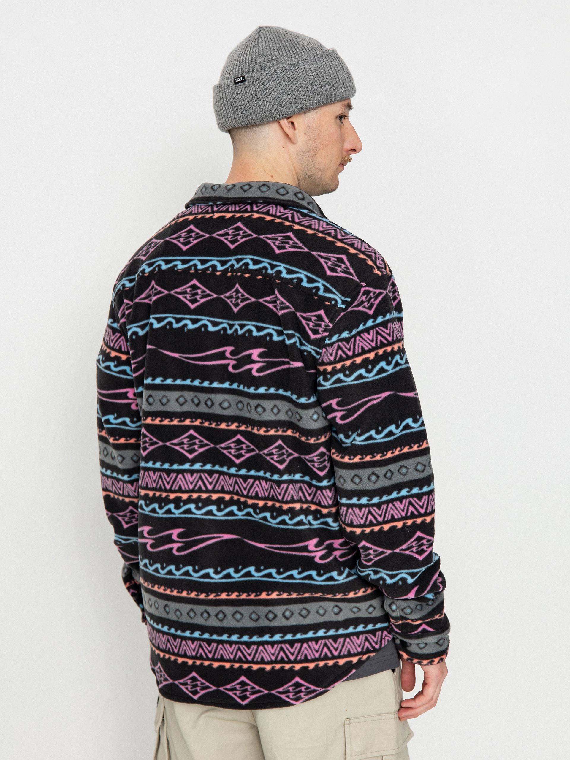 Billabong Furnace Flannel Shirt (purple ash)