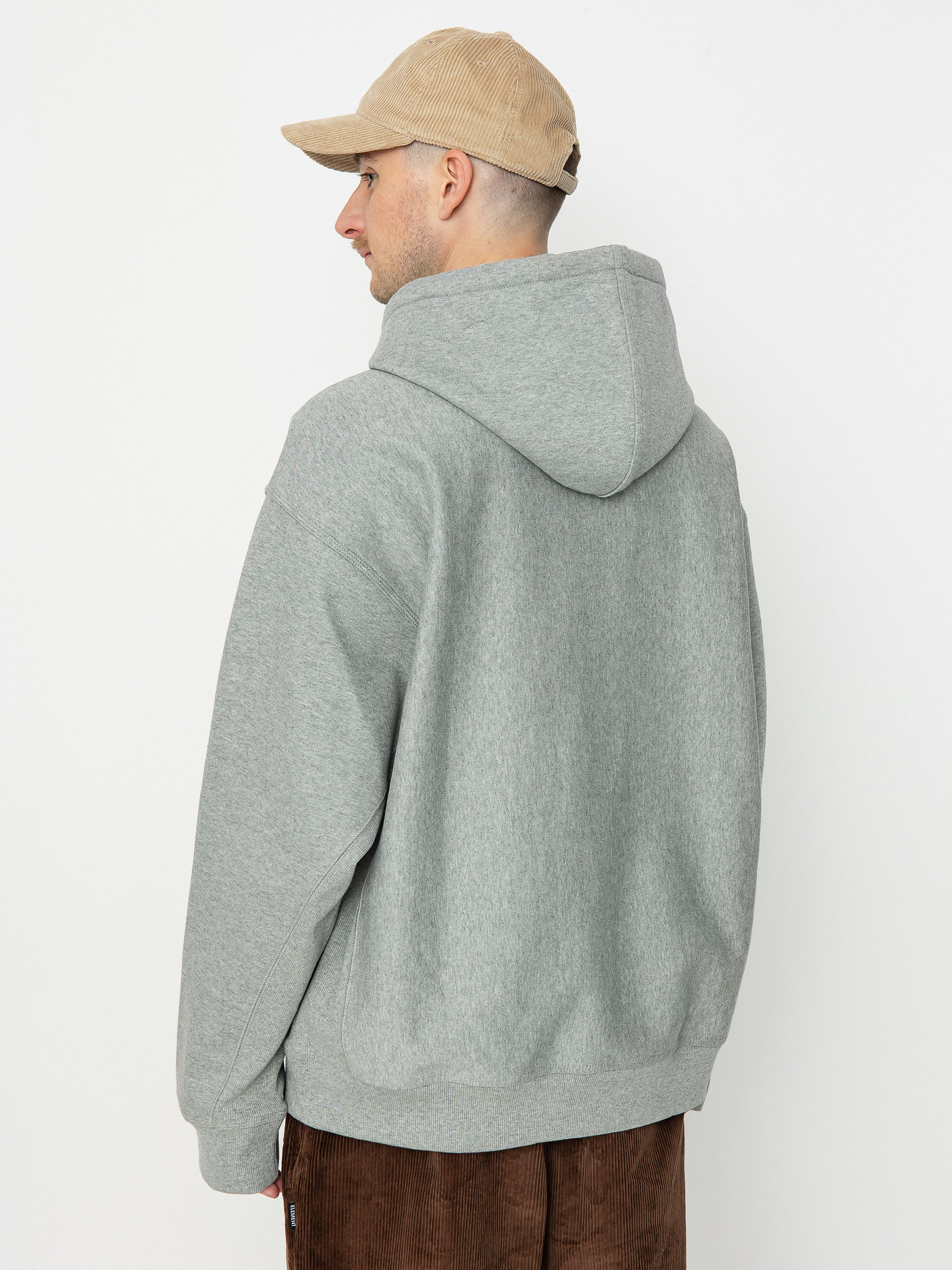 Carhartt WIP American Script HD Hoodie (grey heather)