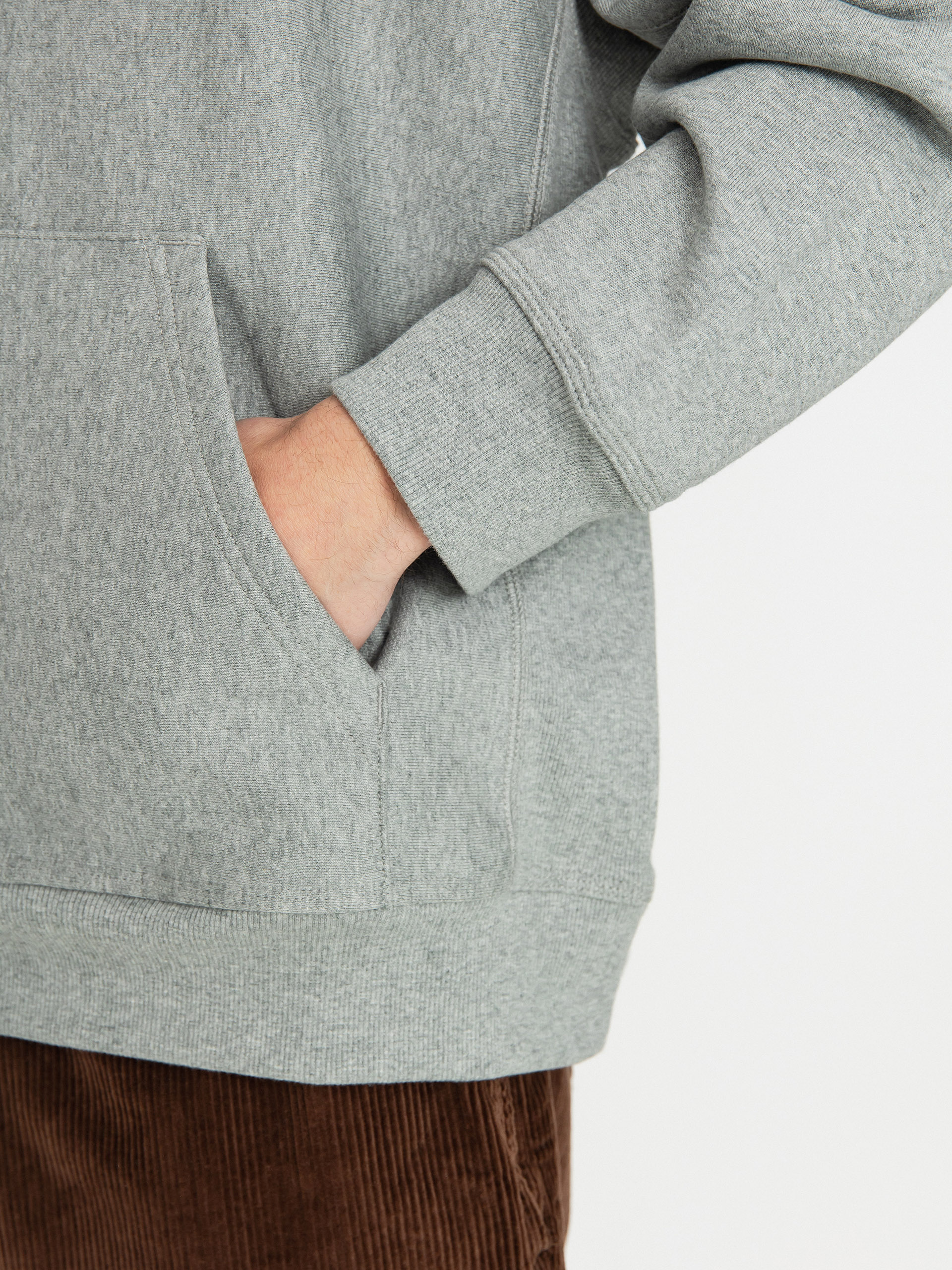 Carhartt WIP American Script HD Hoodie (grey heather)