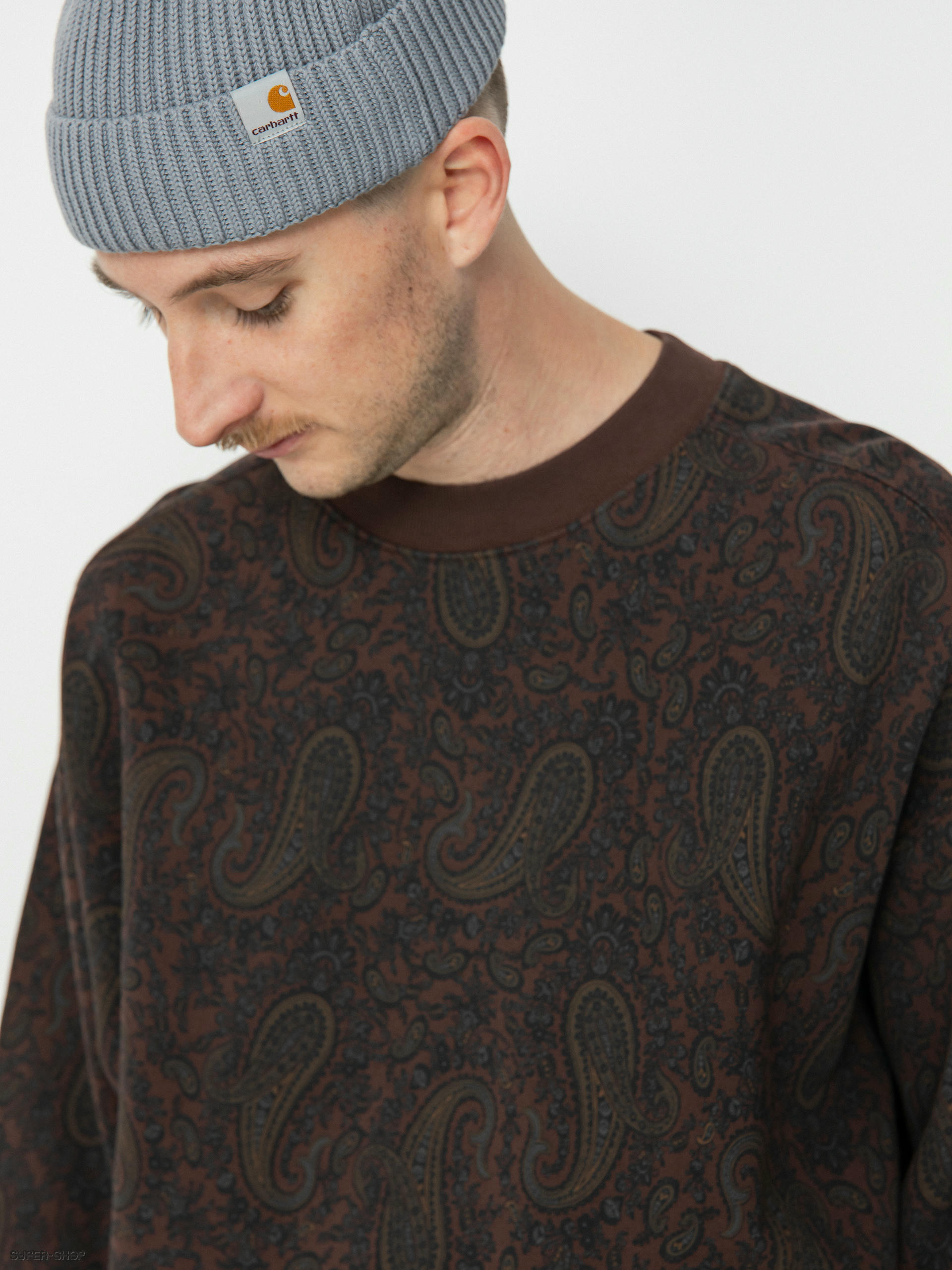 Carhartt WIP Paisley Sweatshirt (paisley print buckeye)