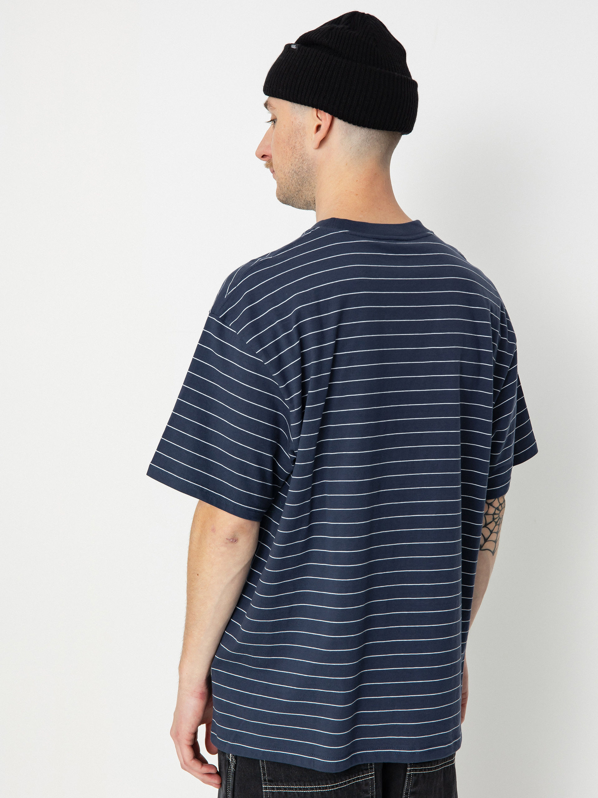 Carhartt WIP Orlean Spree T-shirt - navy blue (orlean stripe