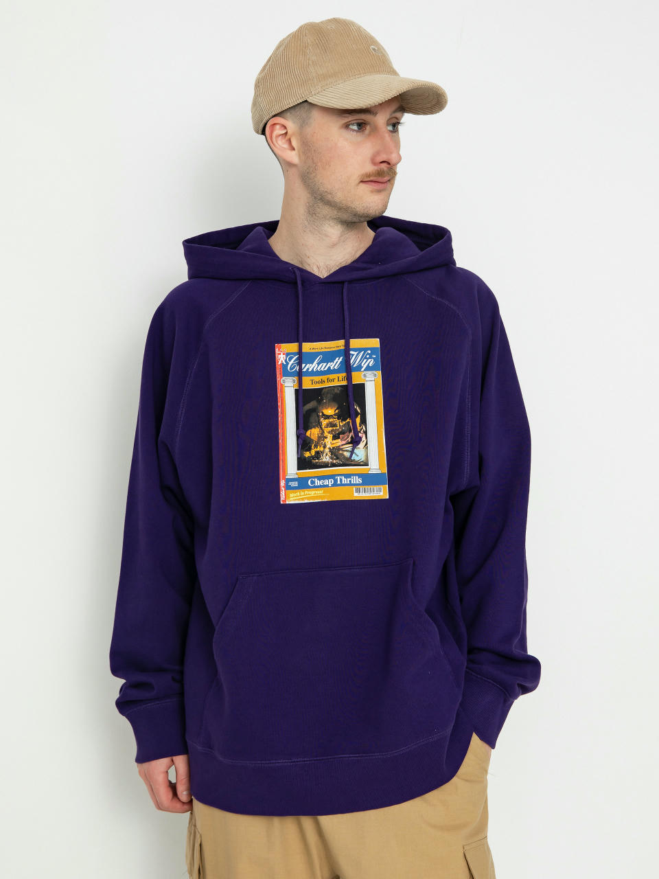 Carhartt WIP Cheap Thrills HD Hoodie (tyrian)