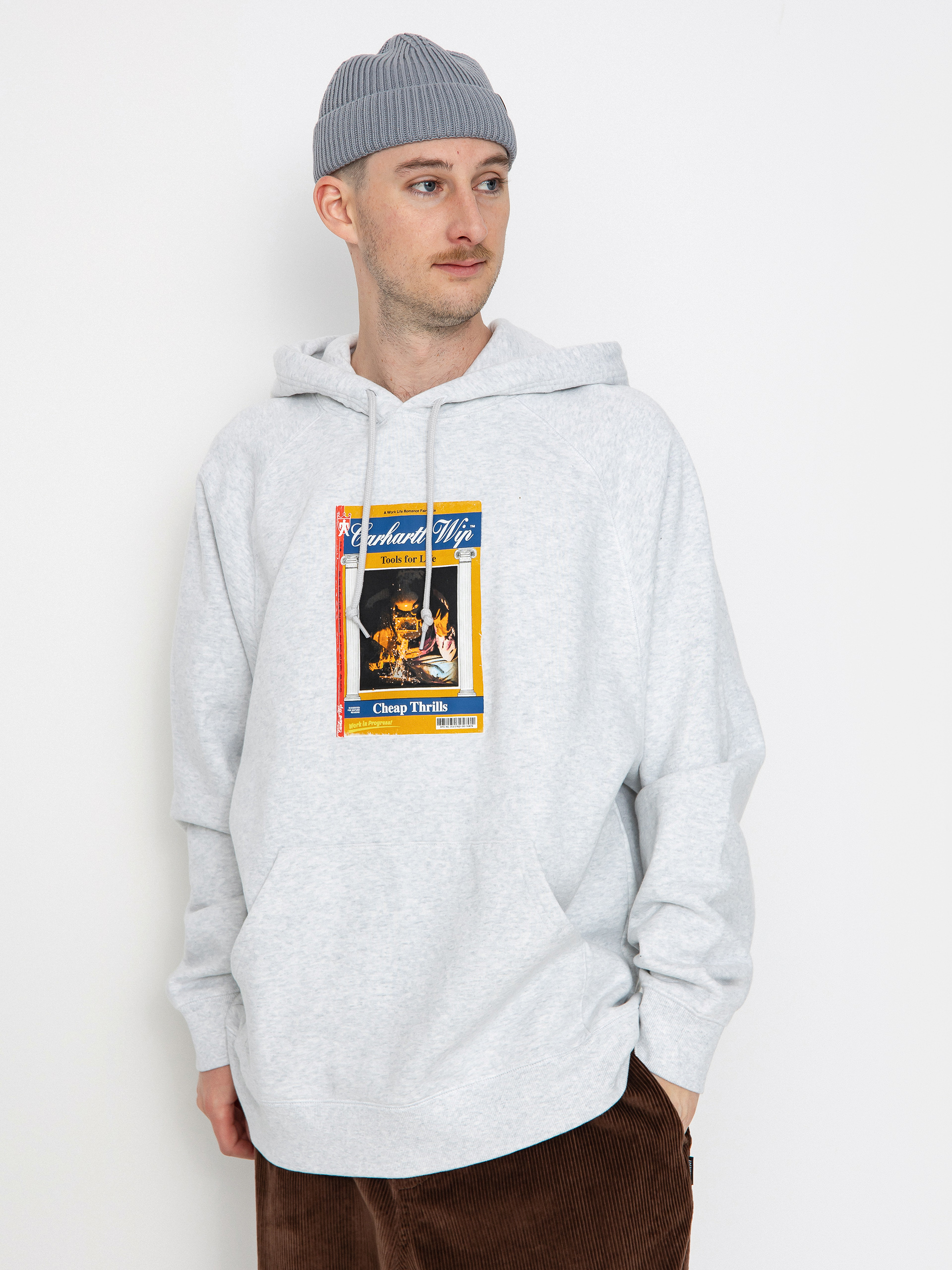 Carhartt WIP Cheap Thrills HD Hoodie (ash heather)