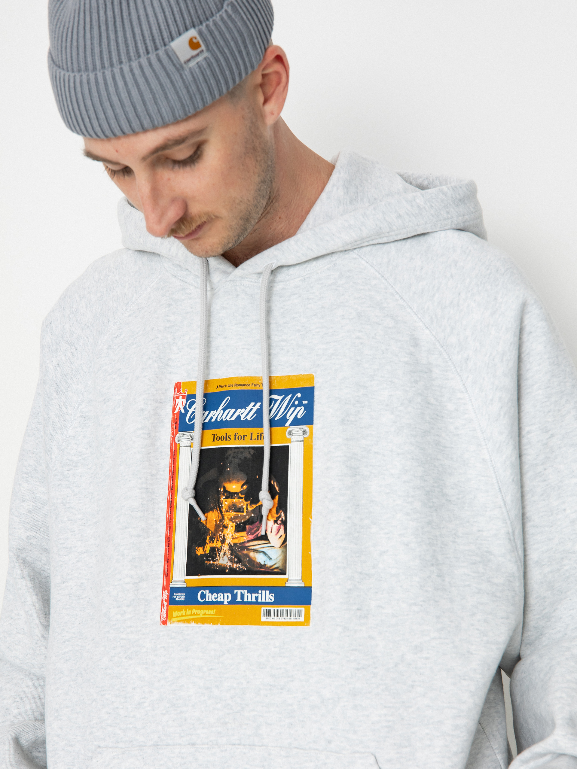 Carhartt WIP Cheap Thrills HD Hoodie (ash heather)