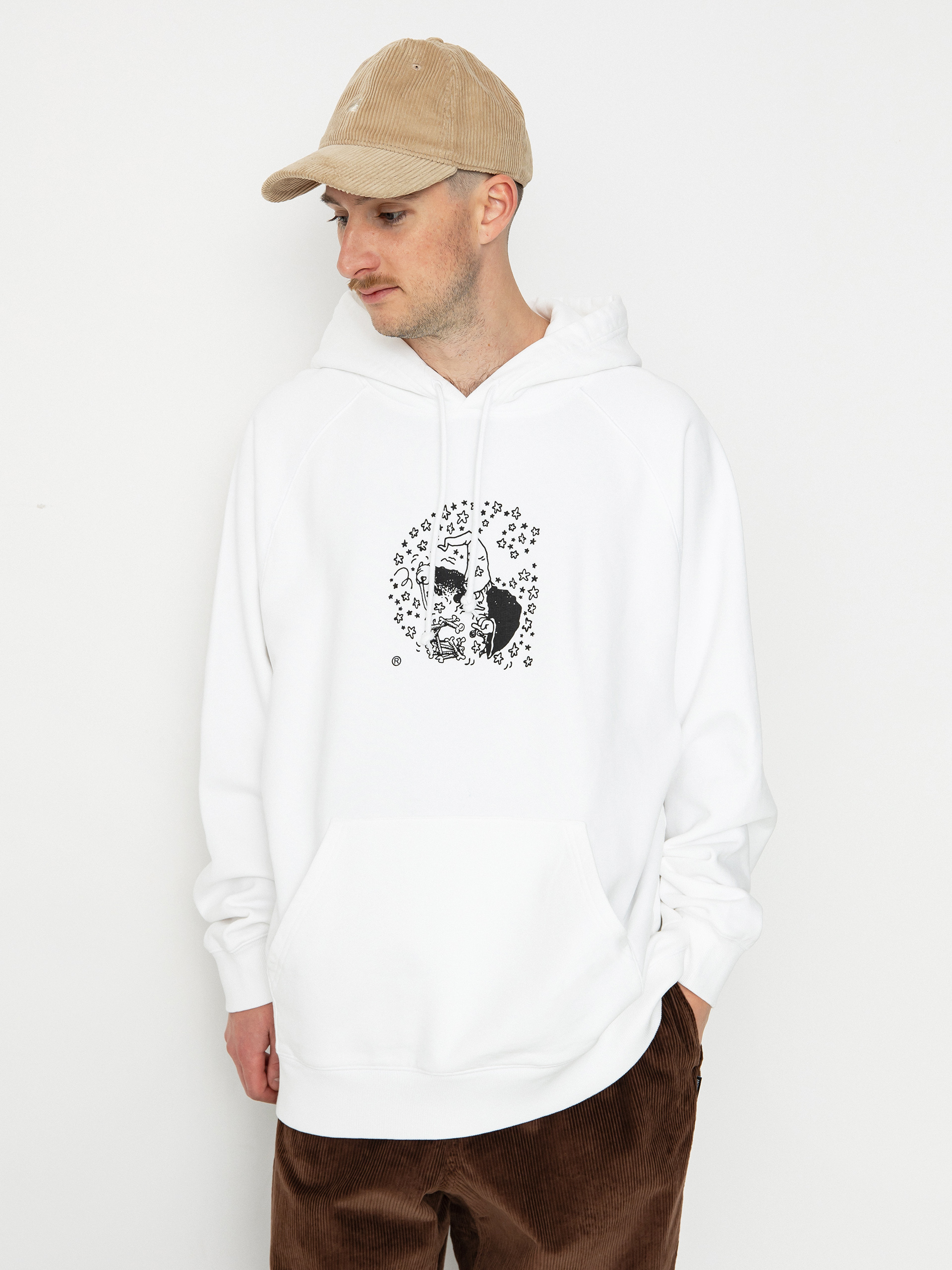 Carhartt WIP Hocus Pocus HD Hoodie (white/black)