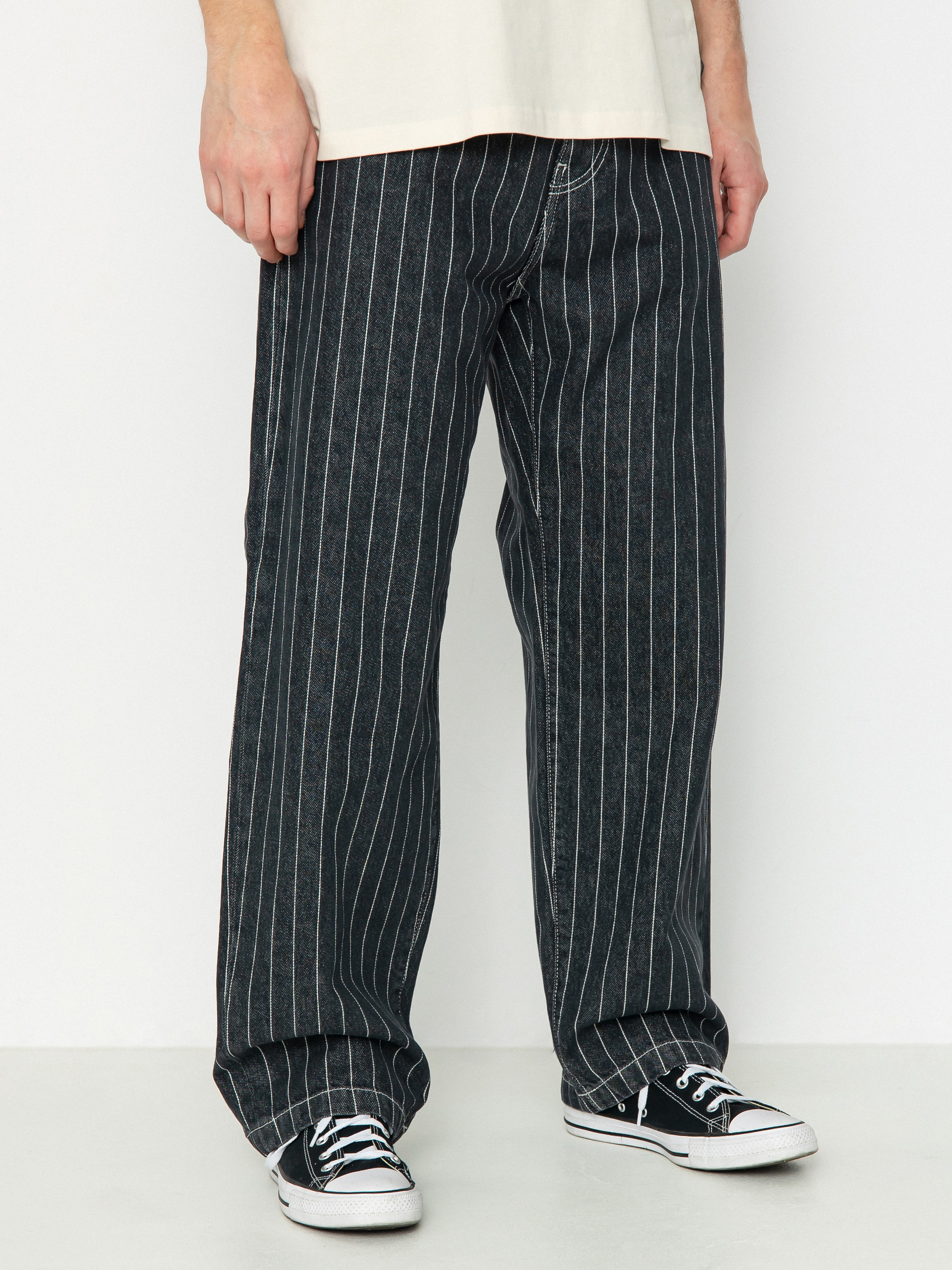 Carhartt WIP Orlean Pants (orlean stripe/black/white)