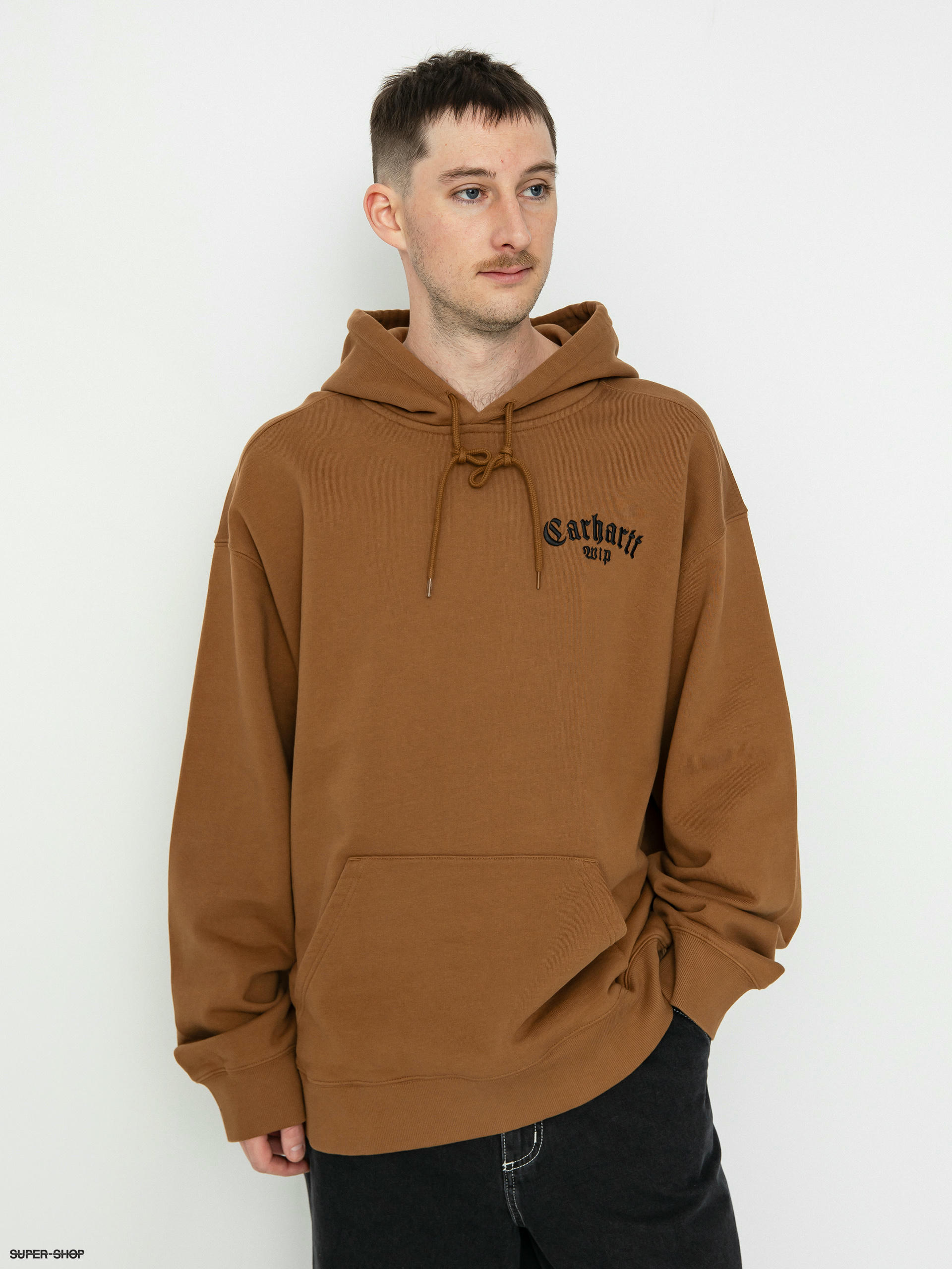 Carhartt hoodie cheap hamilton brown