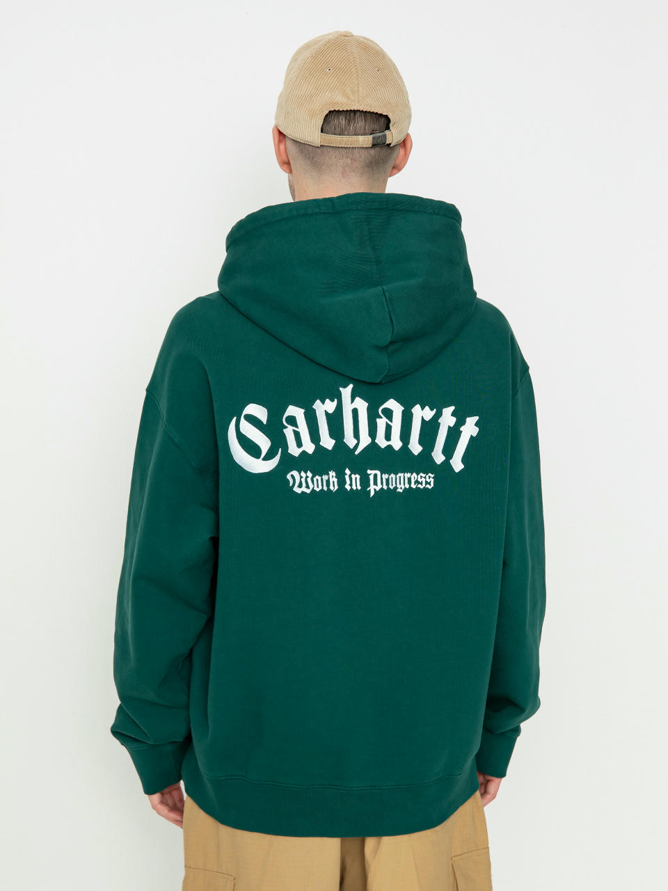 Carhartt WIP Onyx Script HD Hoodie (chervil/white)