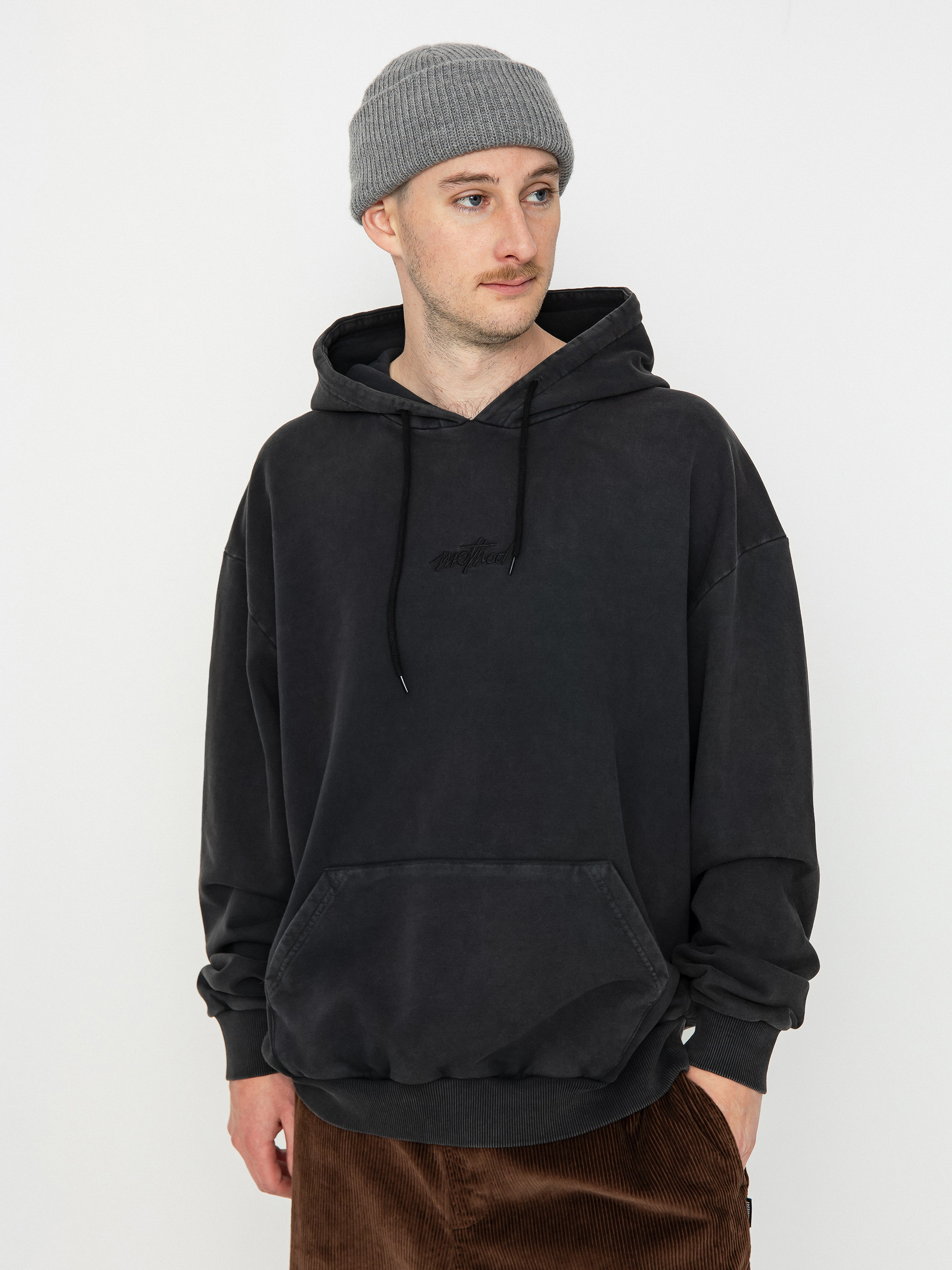 Method Signature HD Hoodie (washed black)