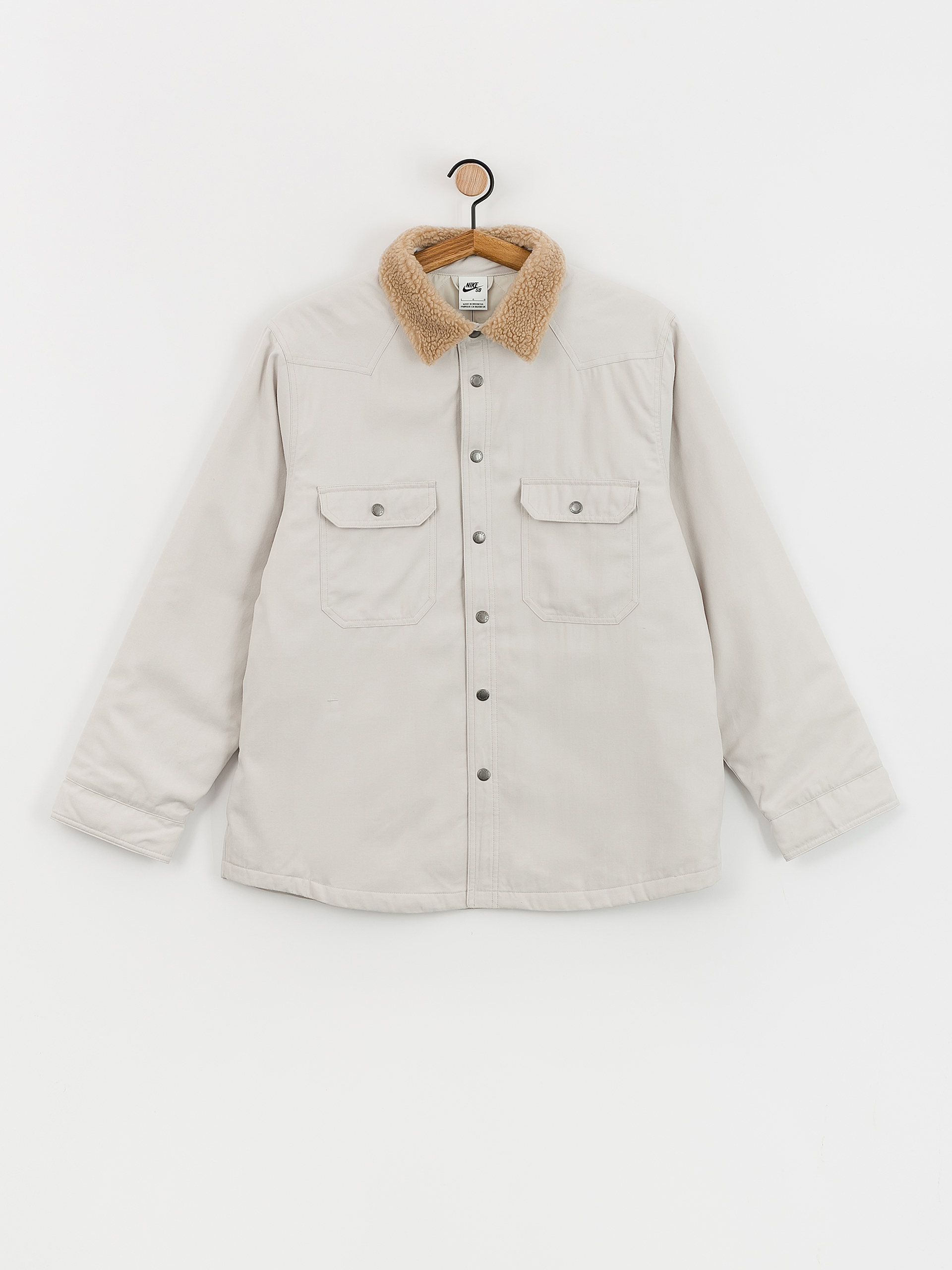 Nike SB Padded Flannel Jacket (light bone/khaki)