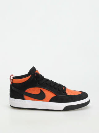 Nike SB React Leo Schuhe (black/black orange electro orange)