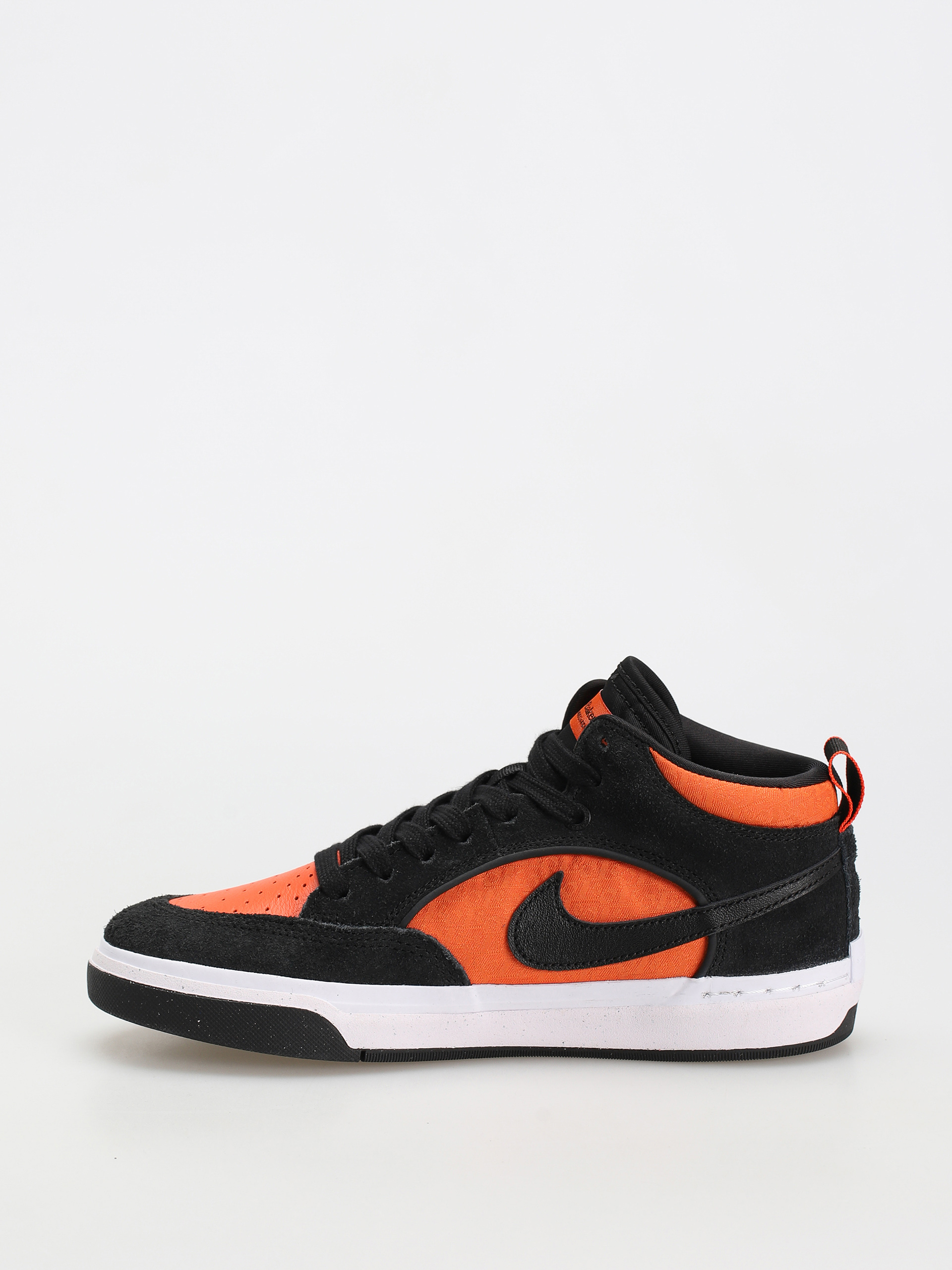Nike SB React Leo Schuhe (black/black orange electro orange)