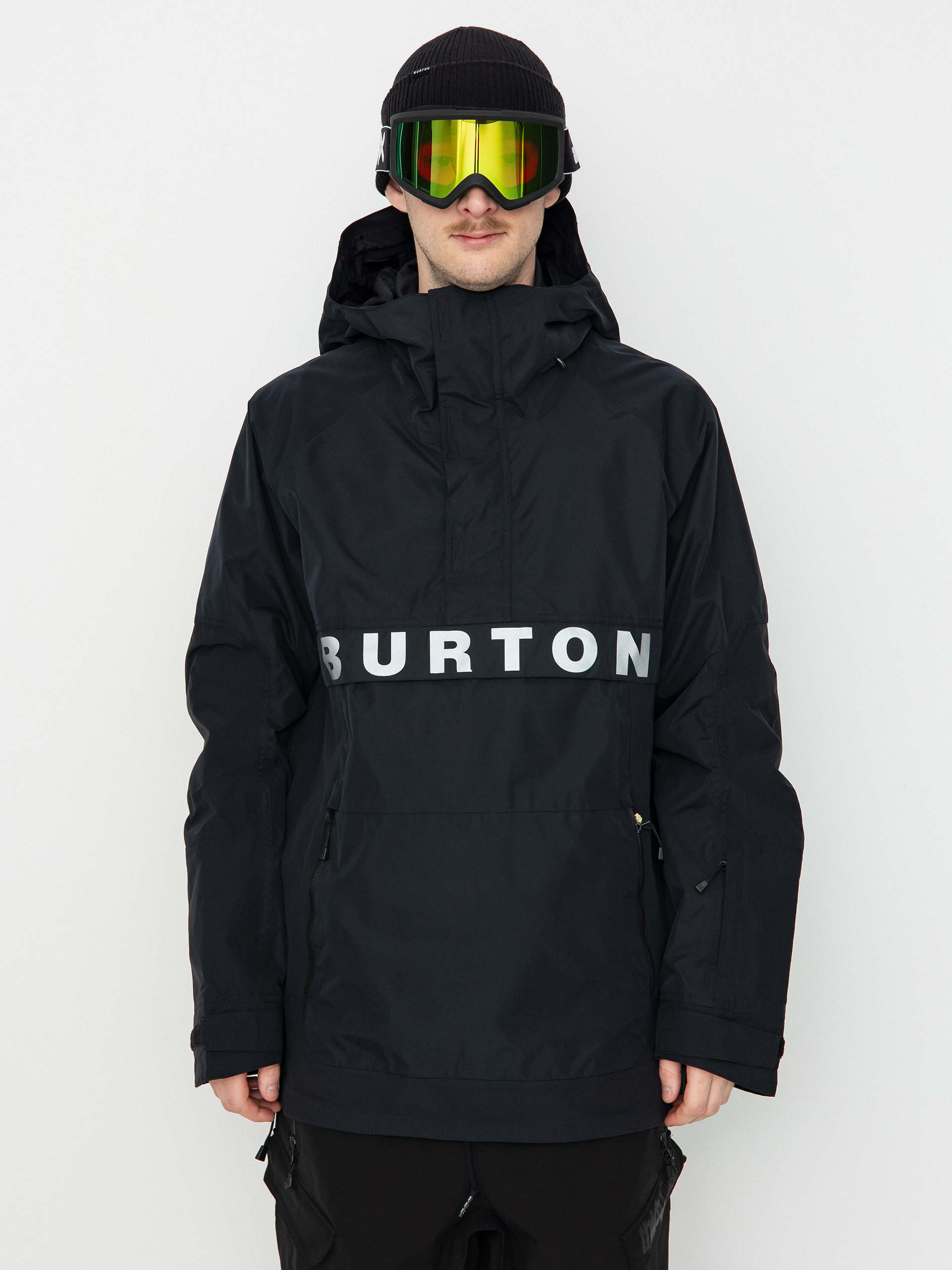 Mens Burton Frostner 2L Anorak Snowboard jacket (true black)