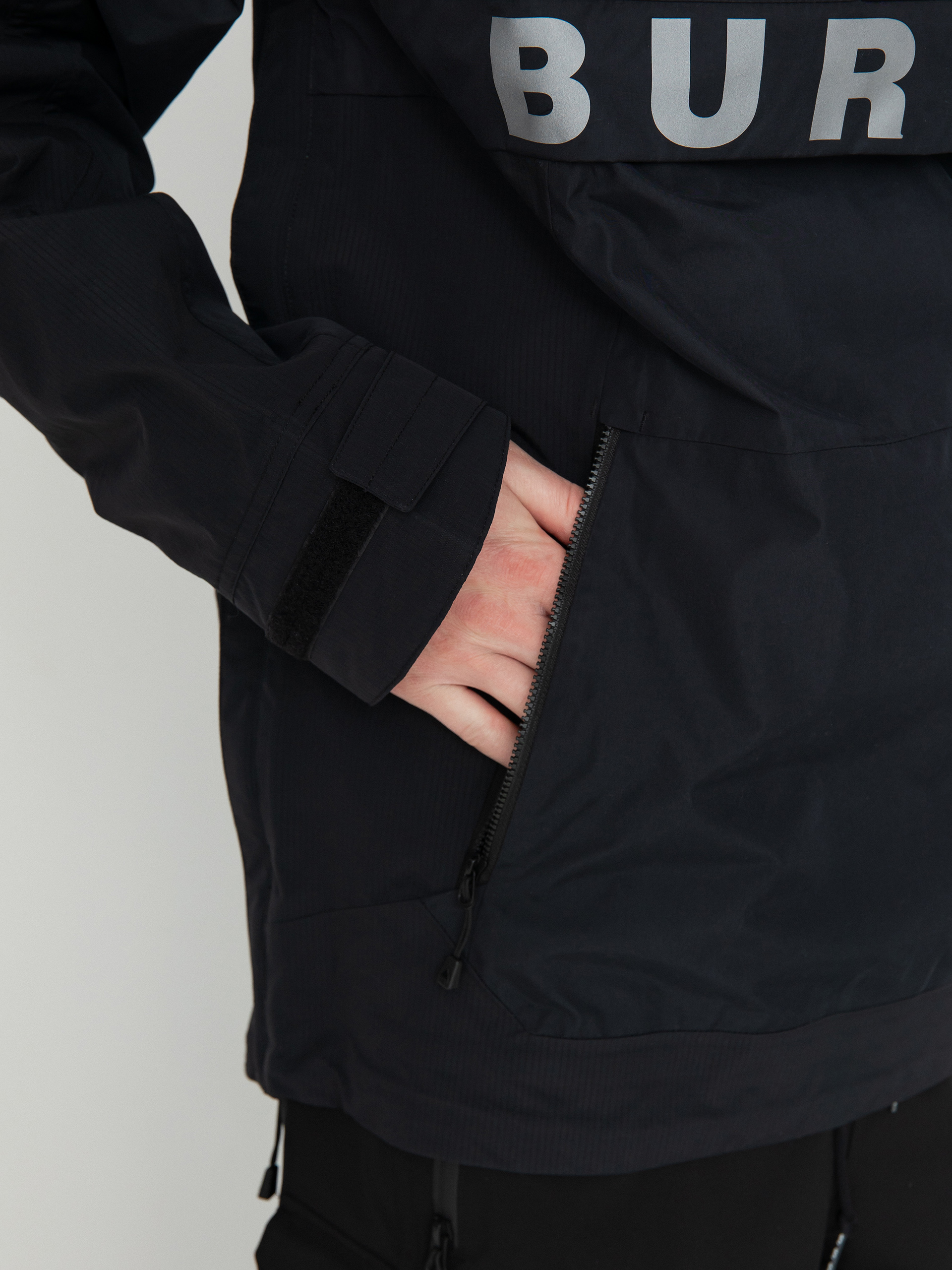 Mens Burton Frostner 2L Anorak Snowboard jacket (true black)