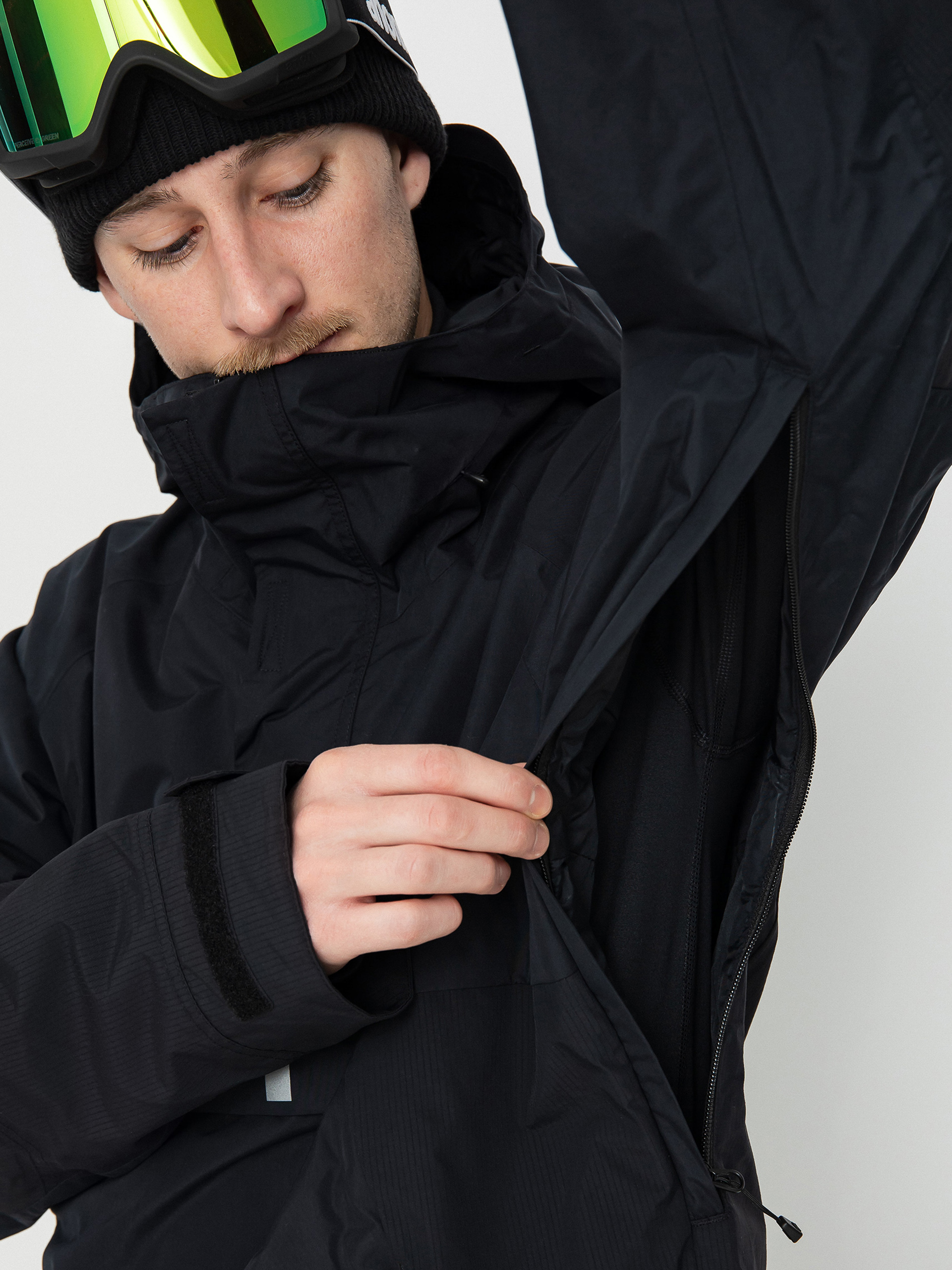 Mens Burton Frostner 2L Anorak Snowboard jacket (true black)