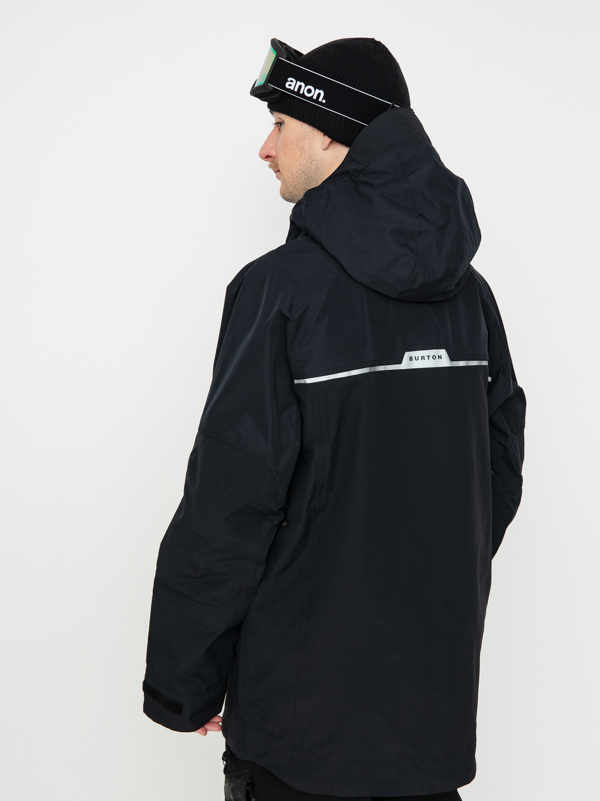 Mens Burton Frostner 2L Anorak Snowboard jacket (true black)